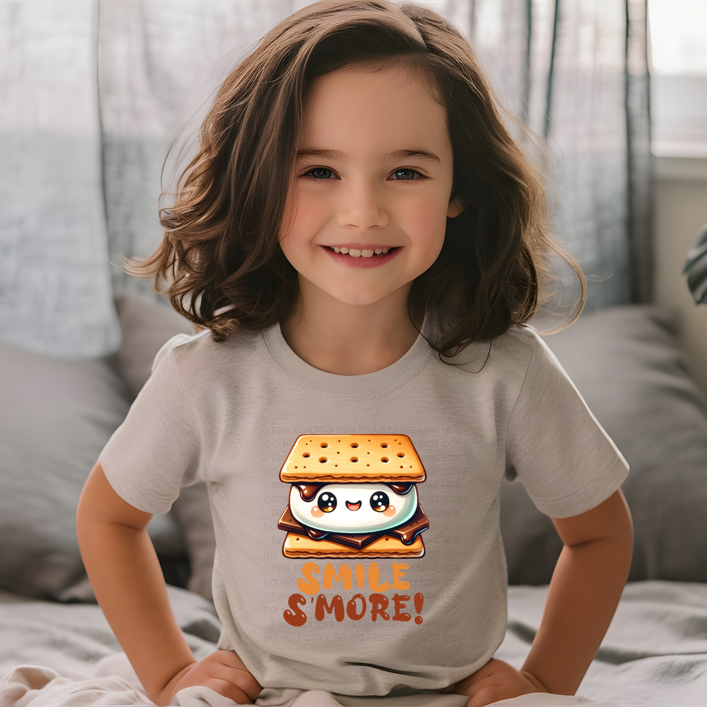 DTF TRANSFER Smile Smore