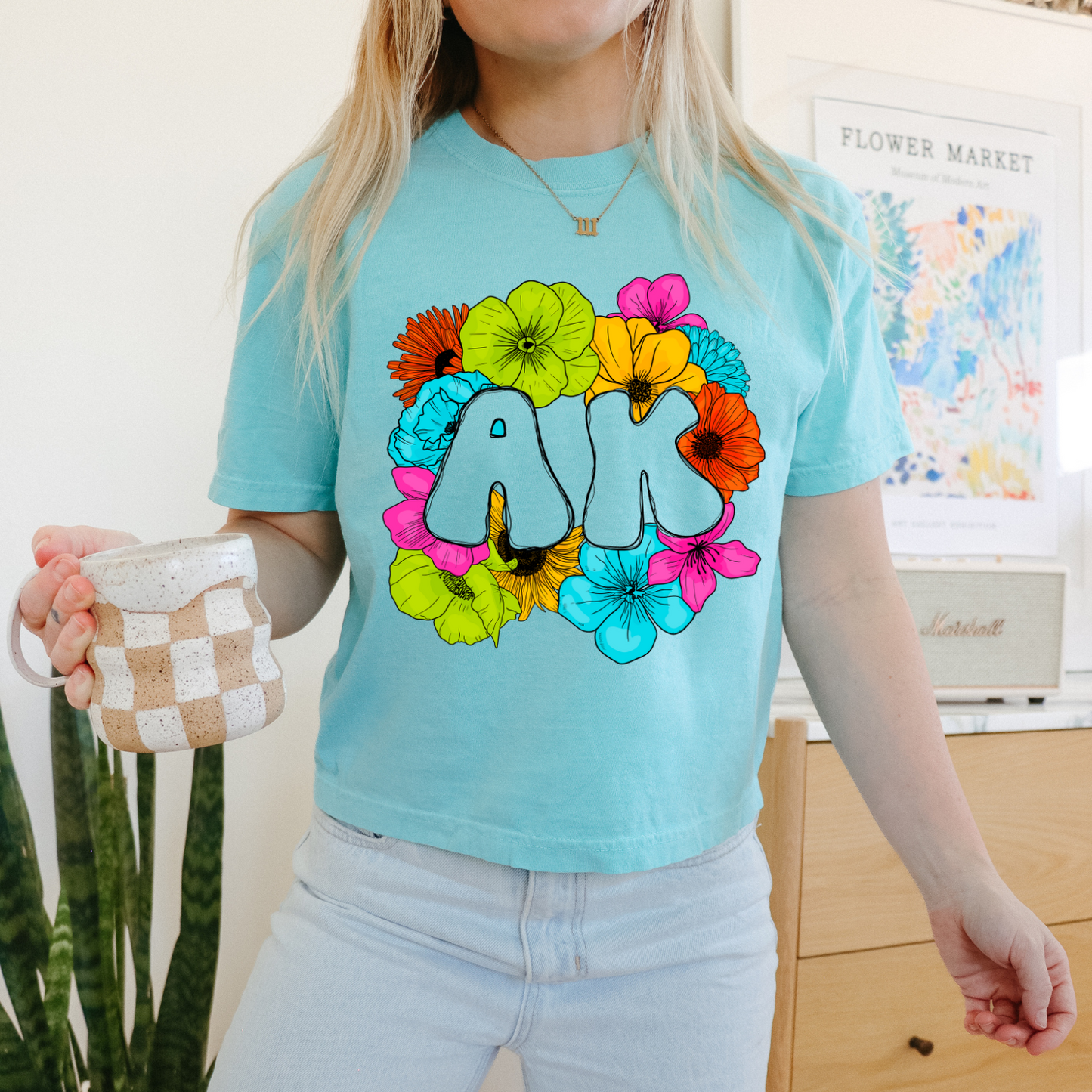 DTF TRANSFER Alaska Bright Spring Floral