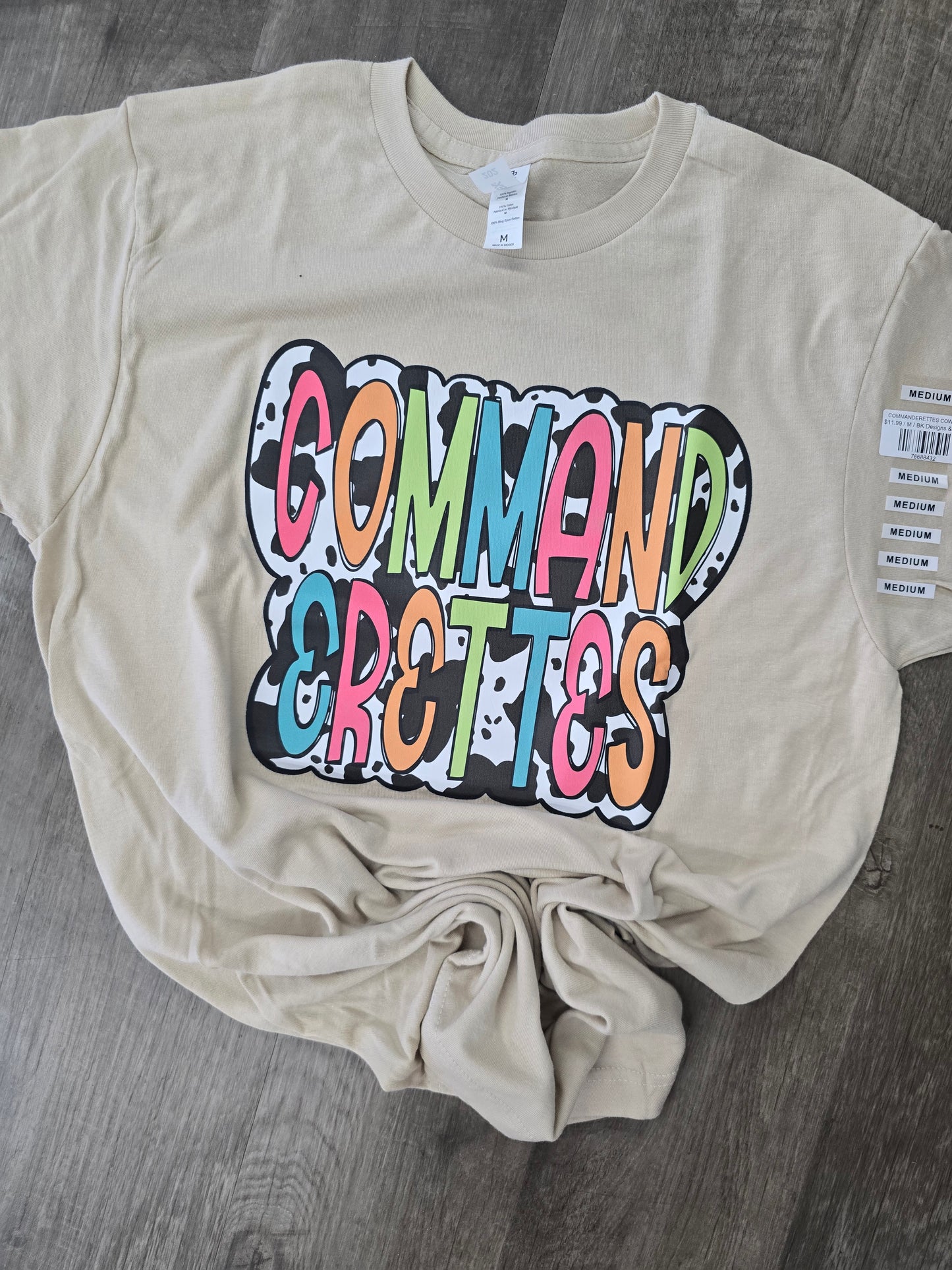 COMMANDERETTES COWPRINT