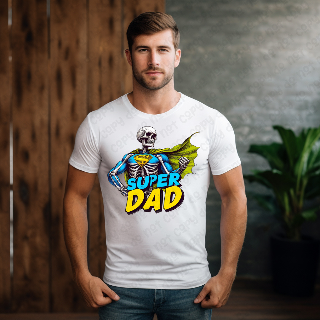 DTF TRANSFER Super Dad