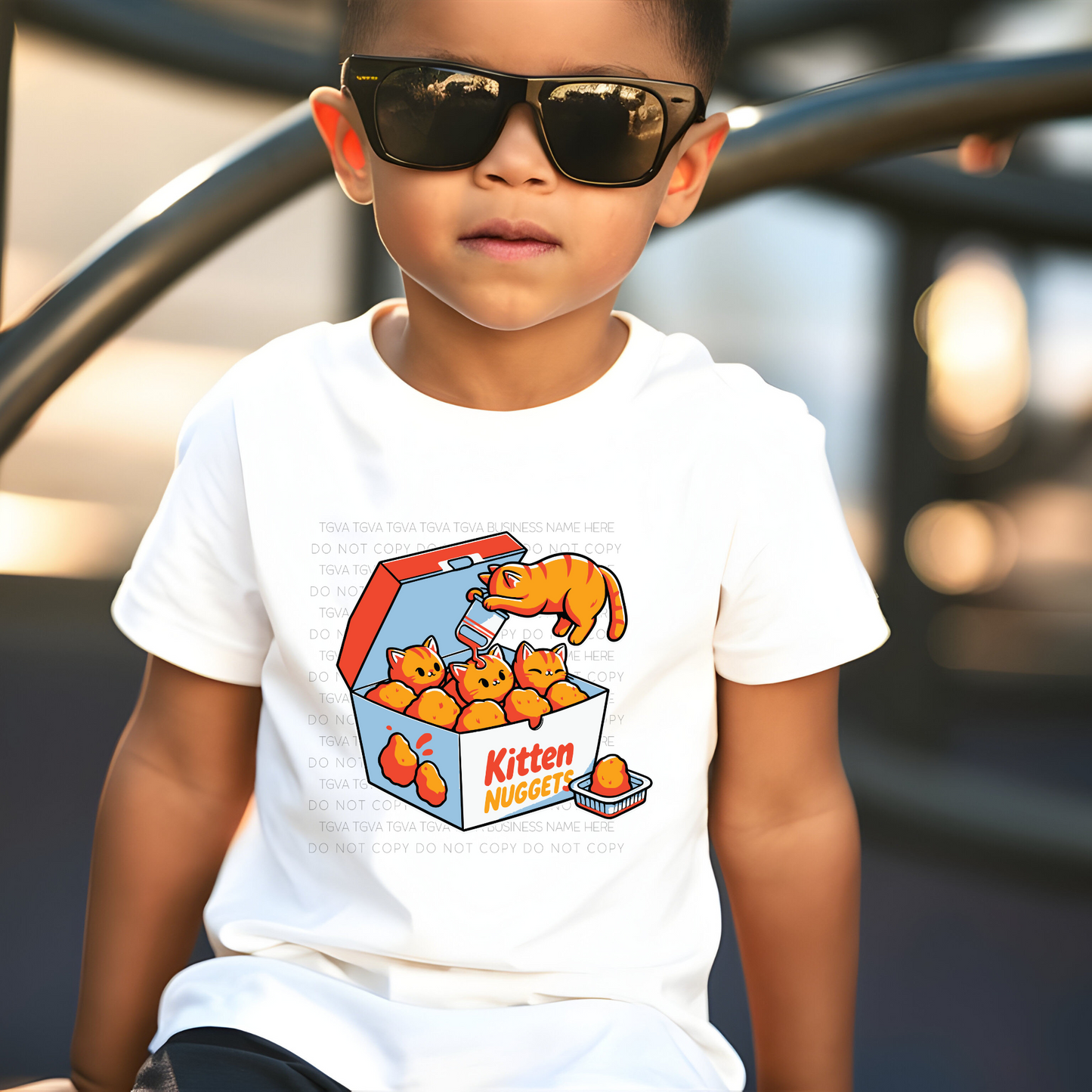 DTF TRANSFER Kitten Nuggets