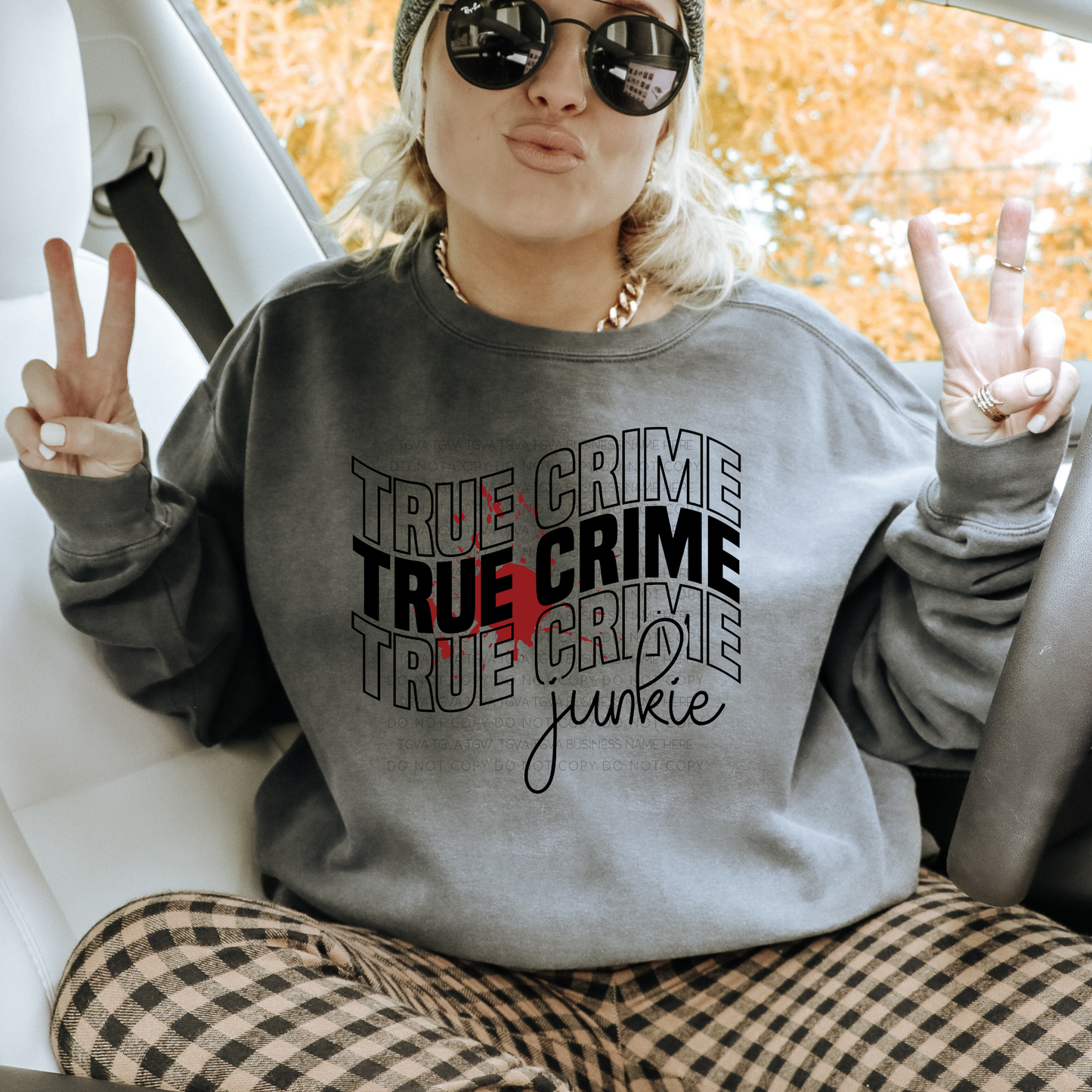 DTF TRANSFER True Crime Junkie