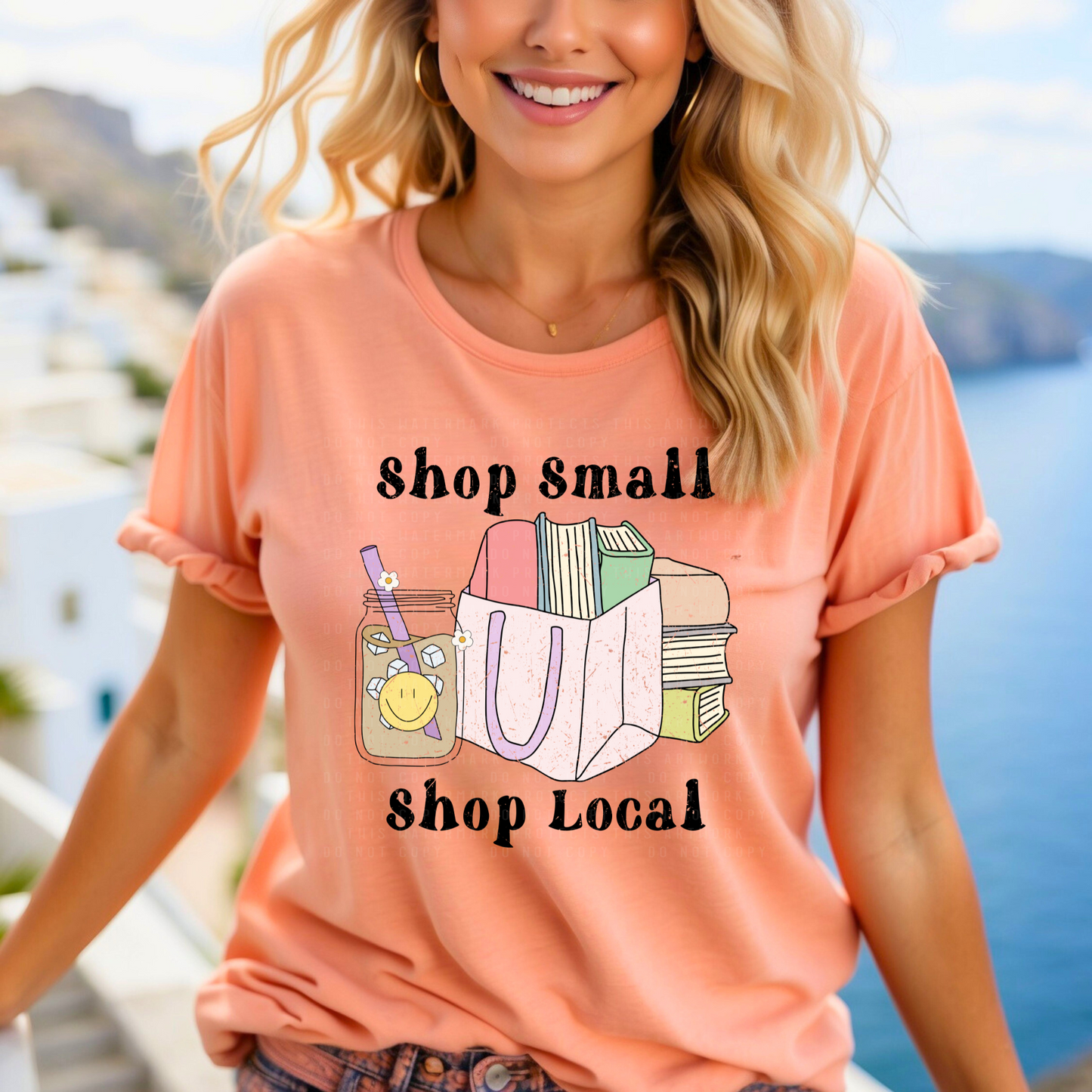 DTF TRANSFER Shop Small Shop Local
