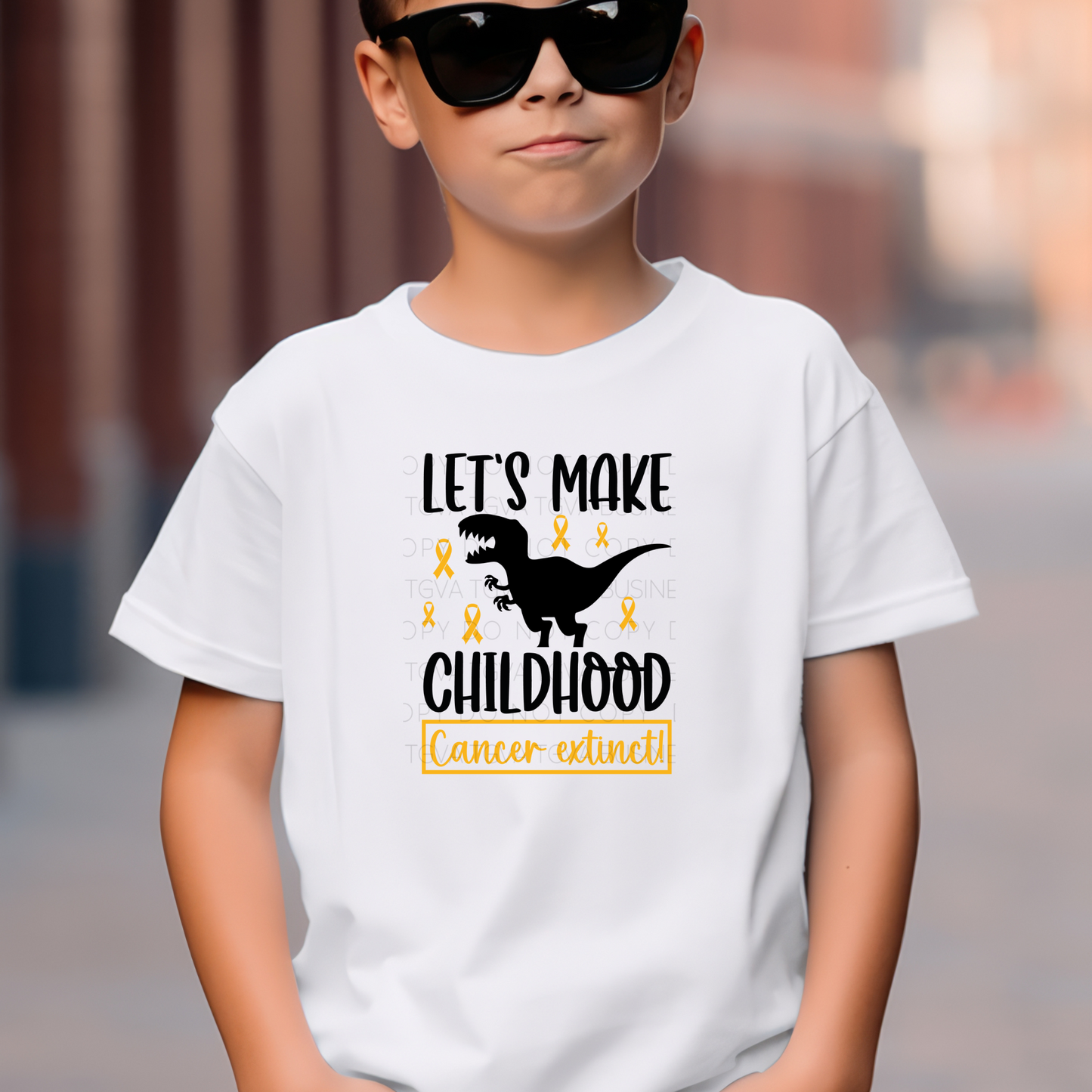 DTF TRANSFER Lets Make Childhood Cancer Extinct