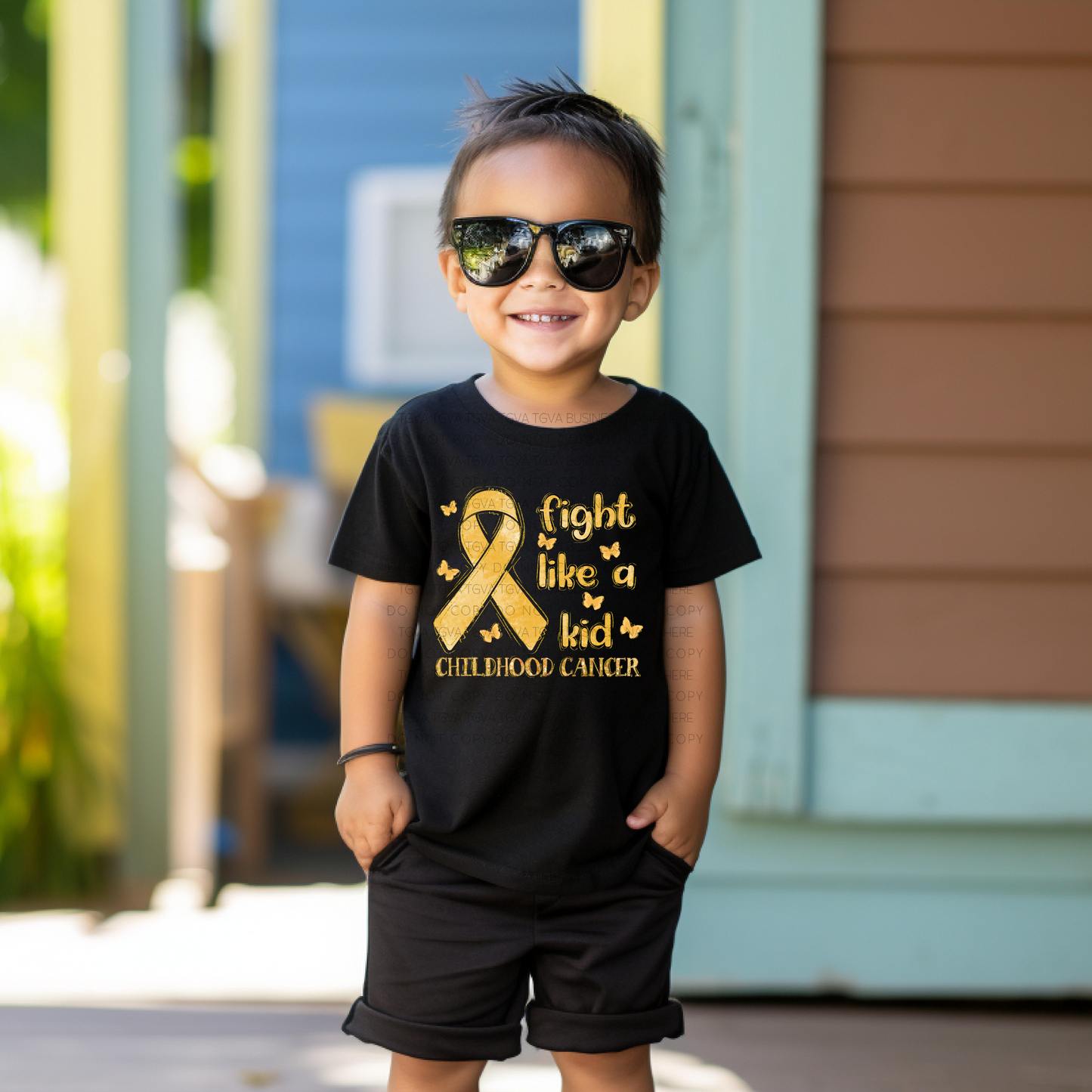 DTF TRANSFER Fight Like A Kid