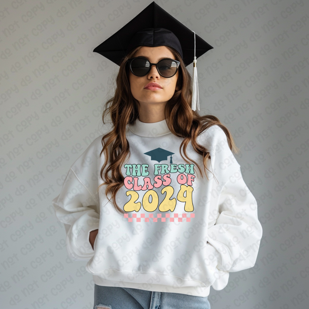 DTF TRANSFER The Fresh Class Of 2024