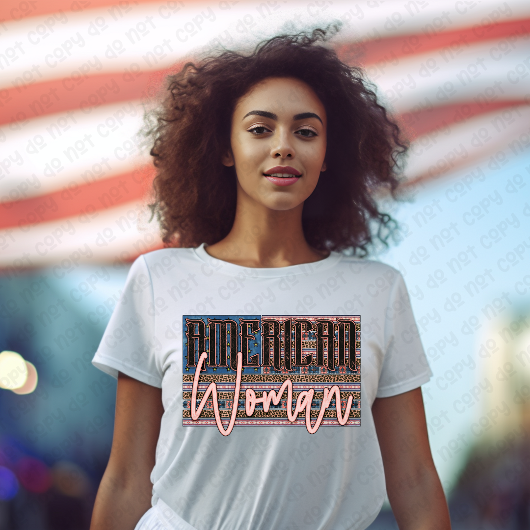 American Woman White Tee