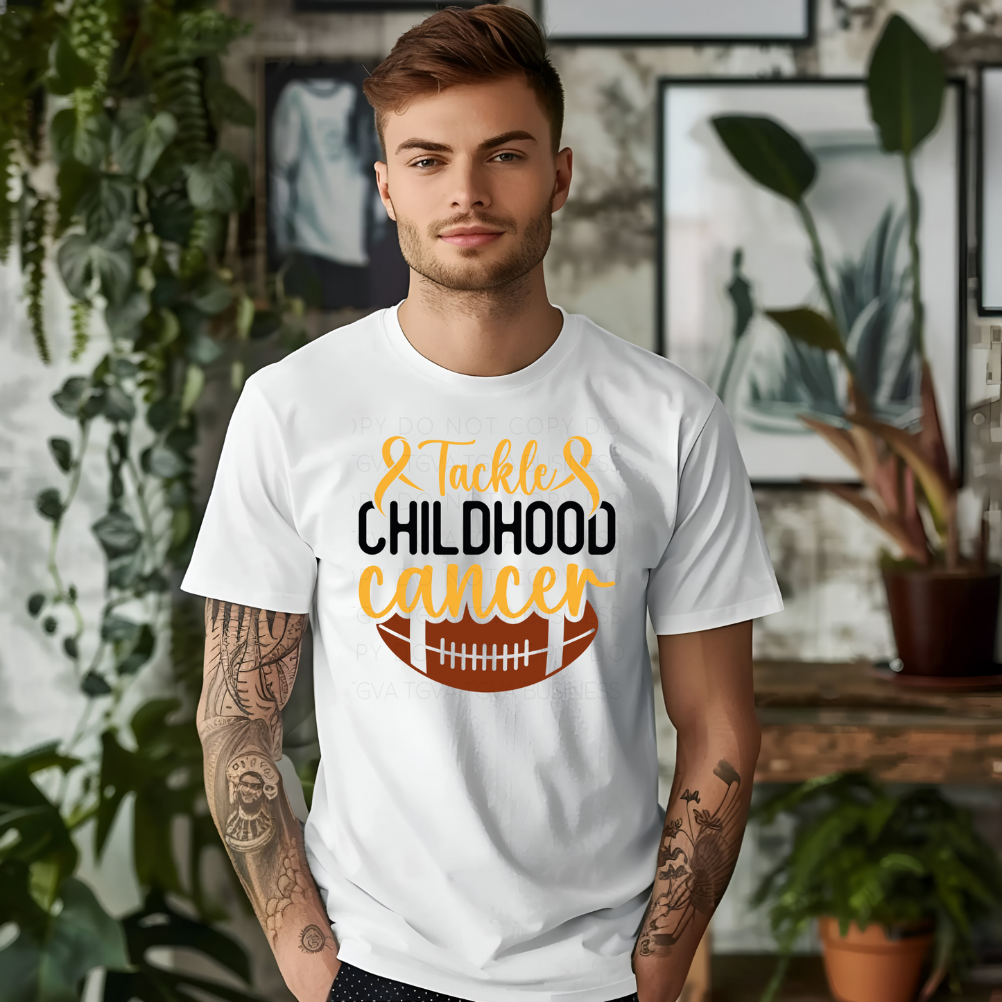 DTF TRANSFER Tackle Childhood Cancer