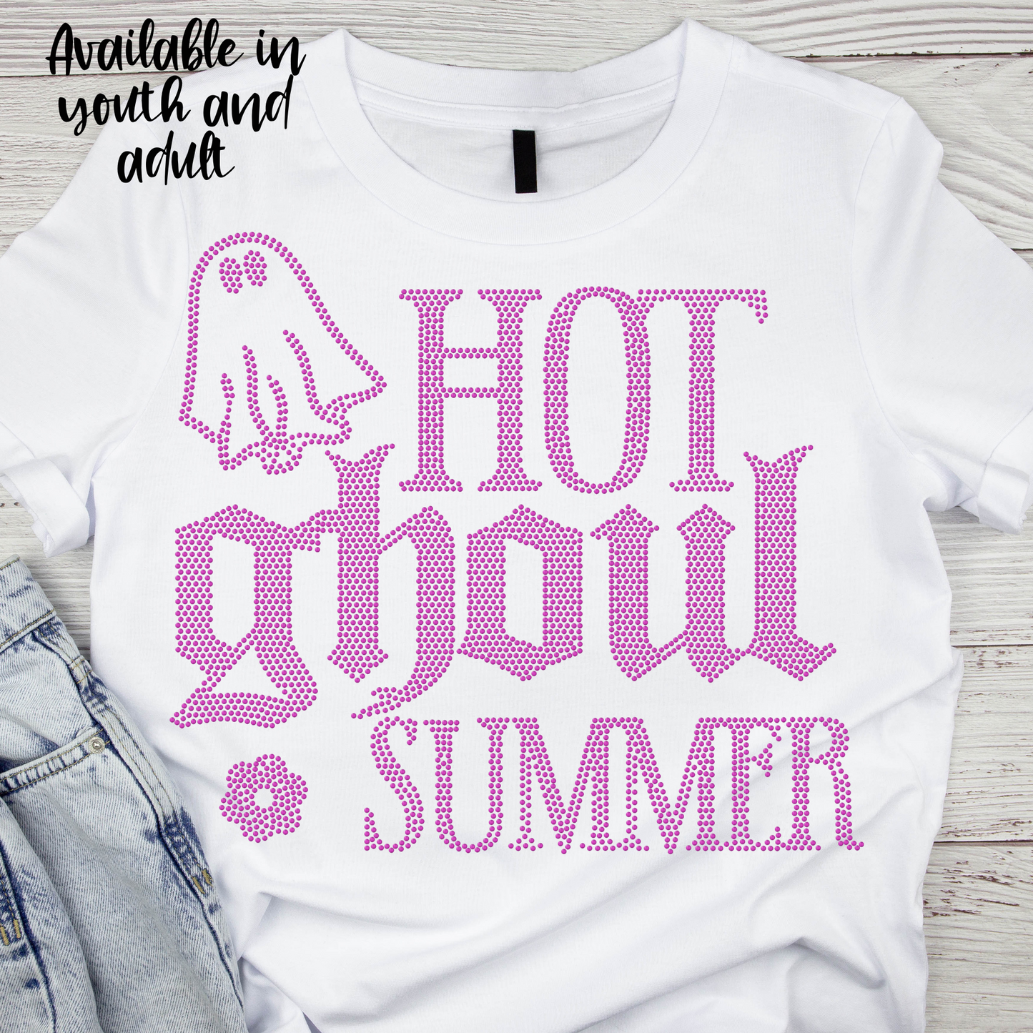SPANGLES- Hot Ghoul Summer - One Color - 5-7 business day turnaround time