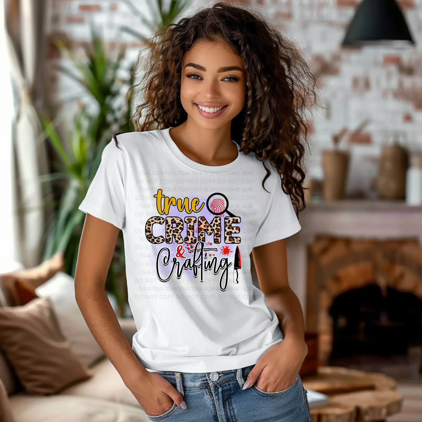 DTF TRANSFER True Crime Crafting