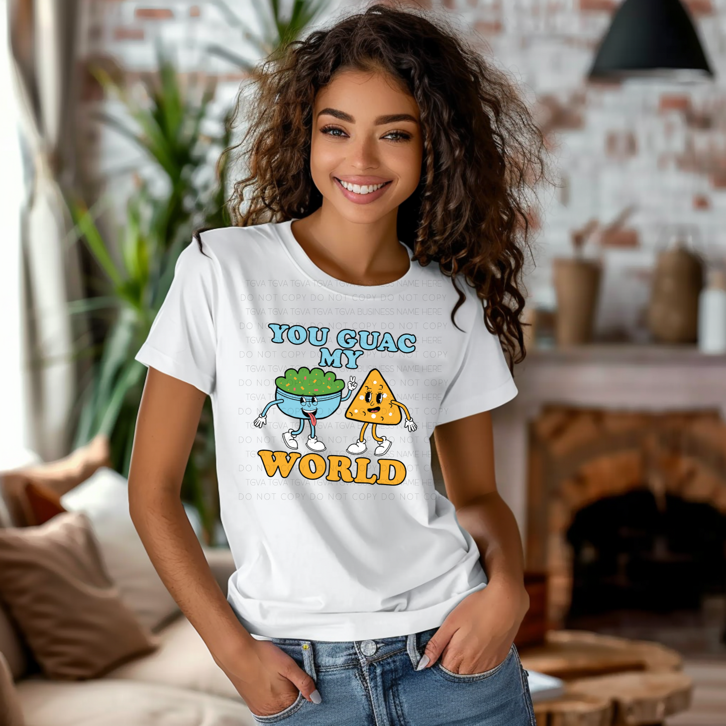 DTF TRANSFER You Guac My World