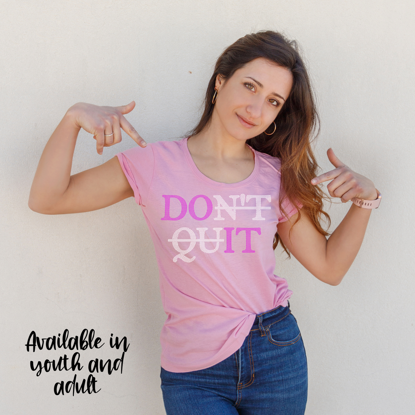 SPANGLES- Do It - Two Color - 5-7 business day turnaround time