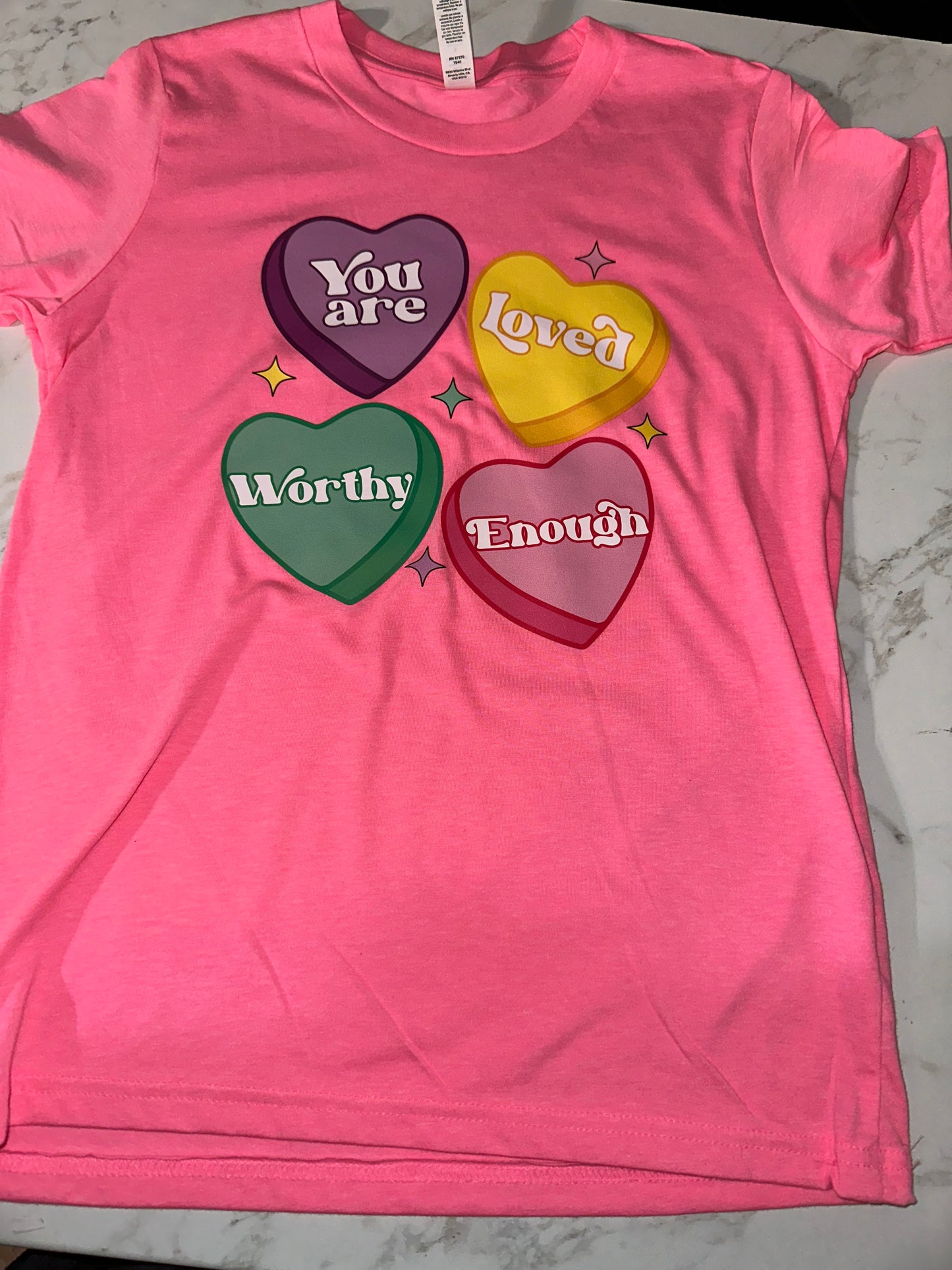 You Are Hearts Youth Short Sleeve