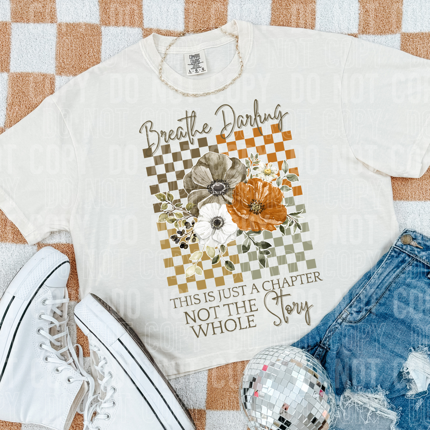 DTF TRANSFER Breathe Darling