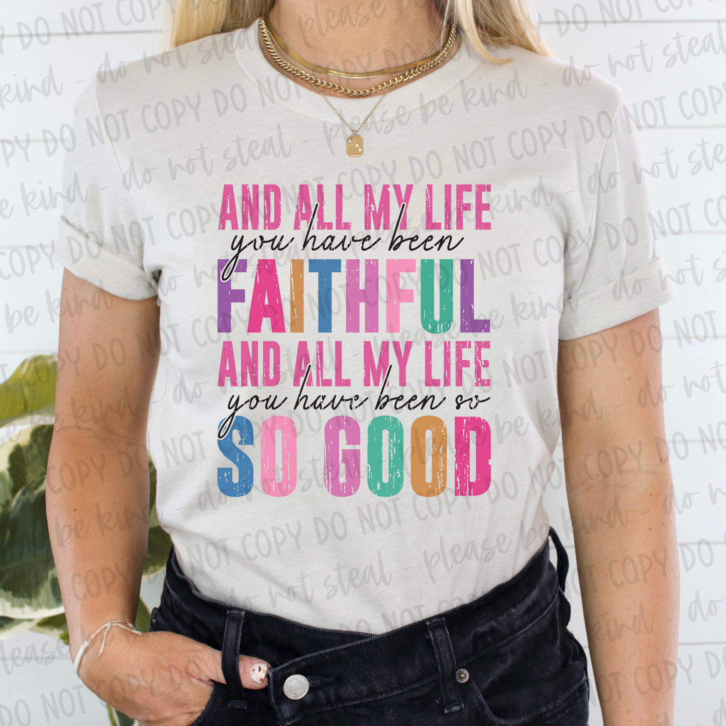 DTF TRANSFER Faithful