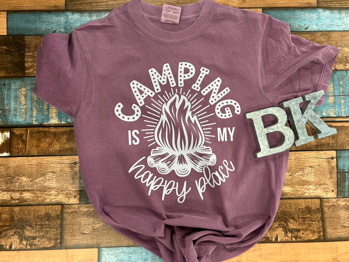Camping is my happy place