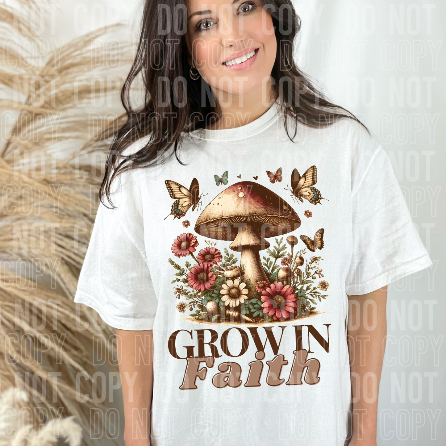 DTF TRANSFER Grow In Faith