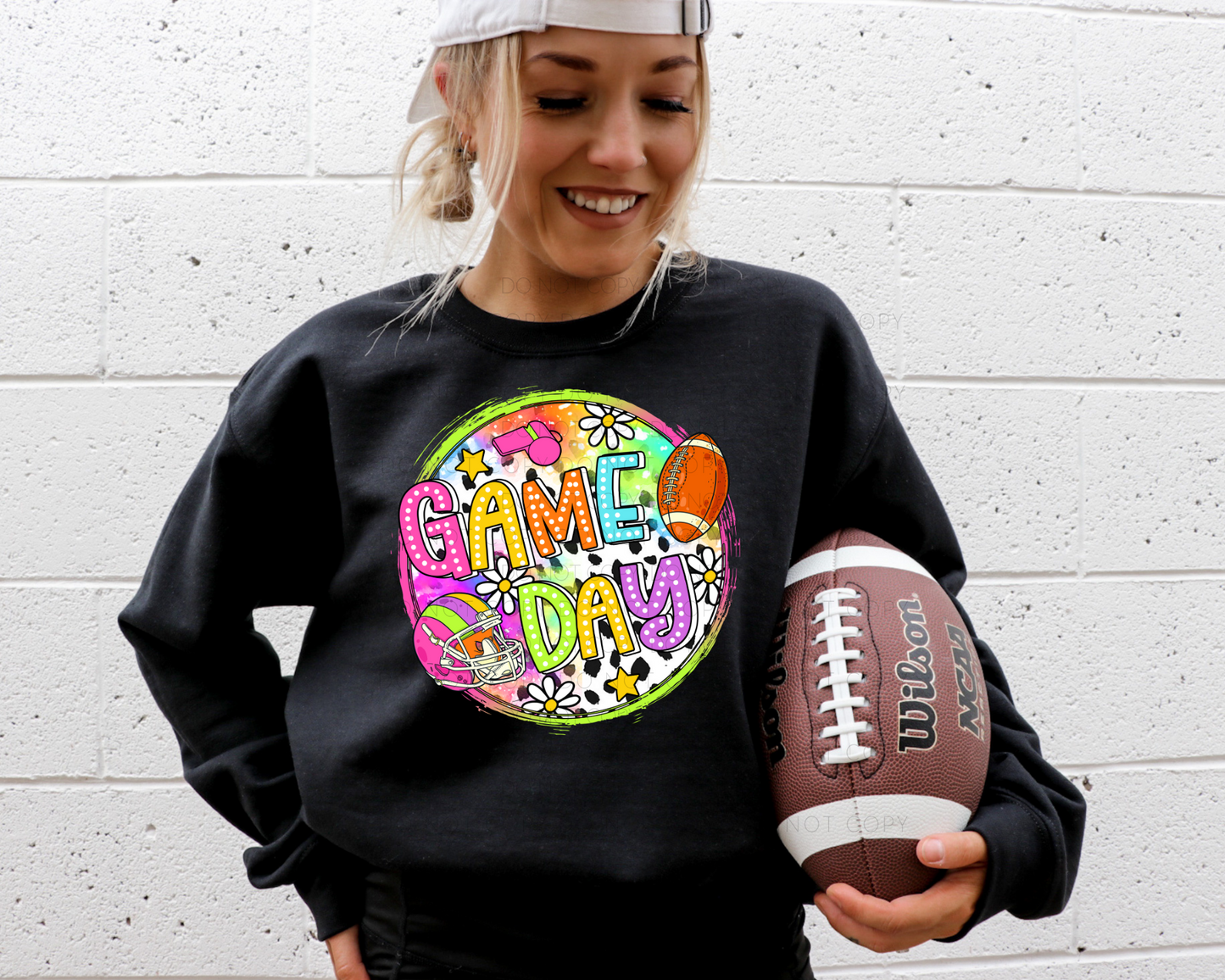 DTF TRANSFER Neon Game Day