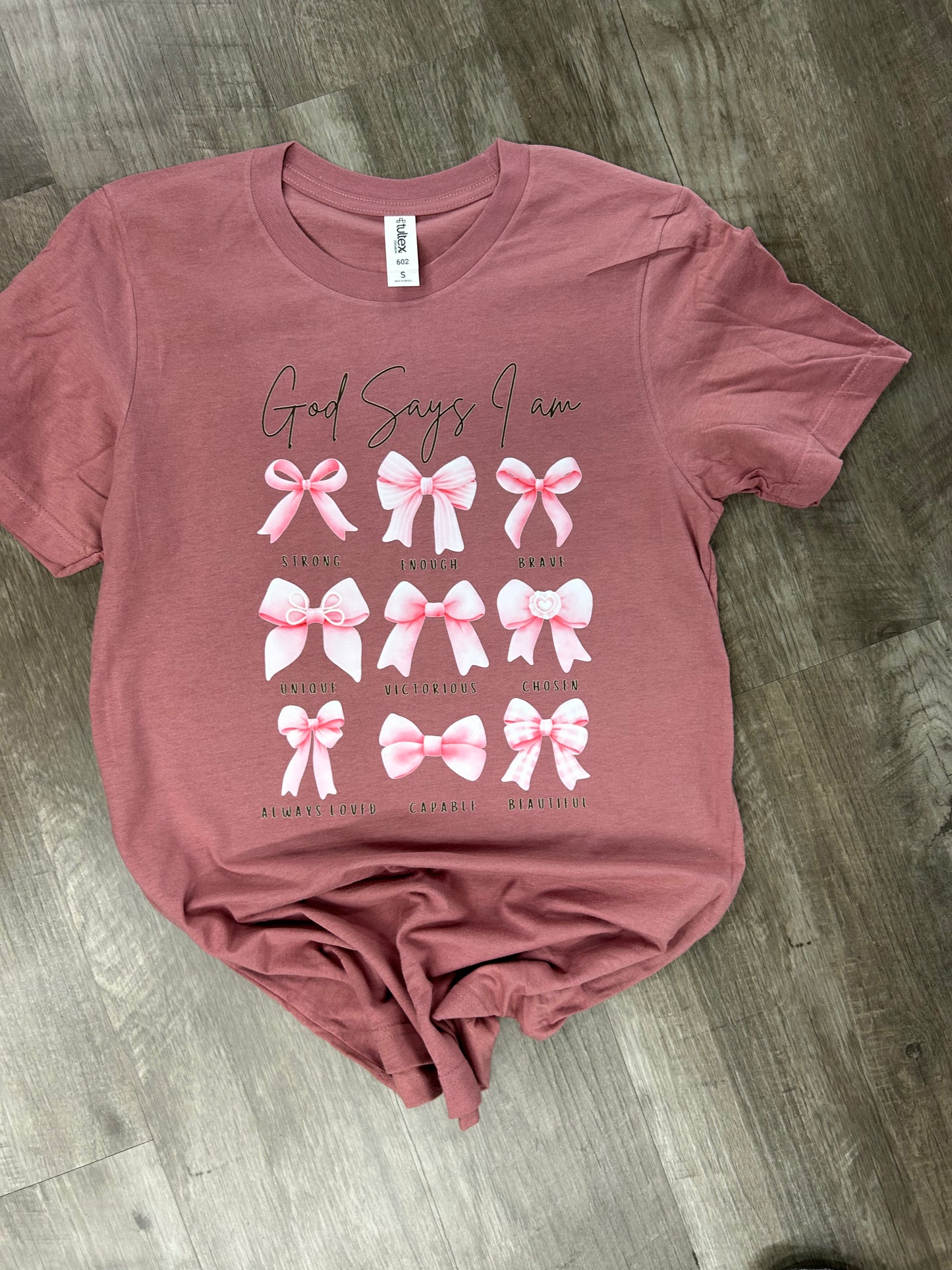 God says that I am