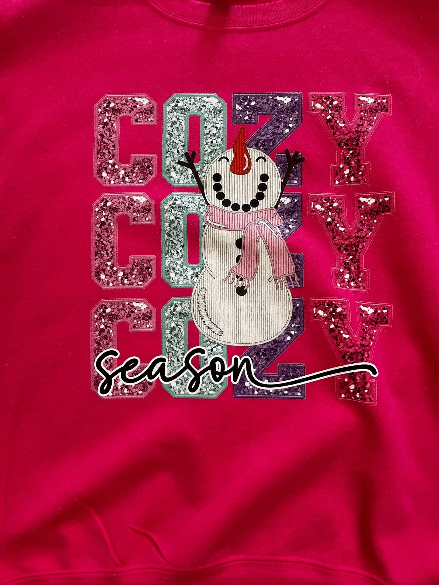 Pink Cozy Crewneck