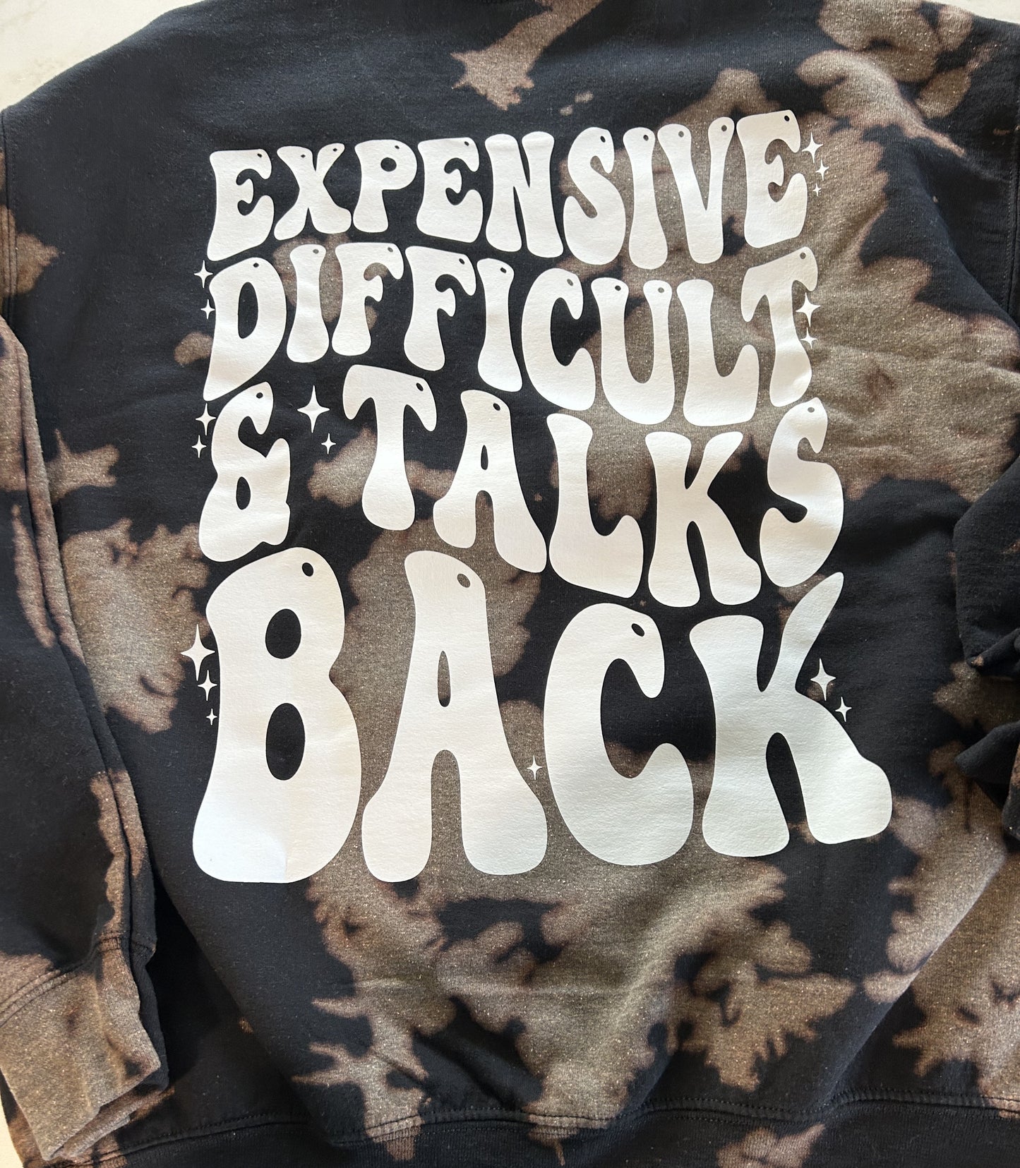 Skelly Expensive Bleached Crew