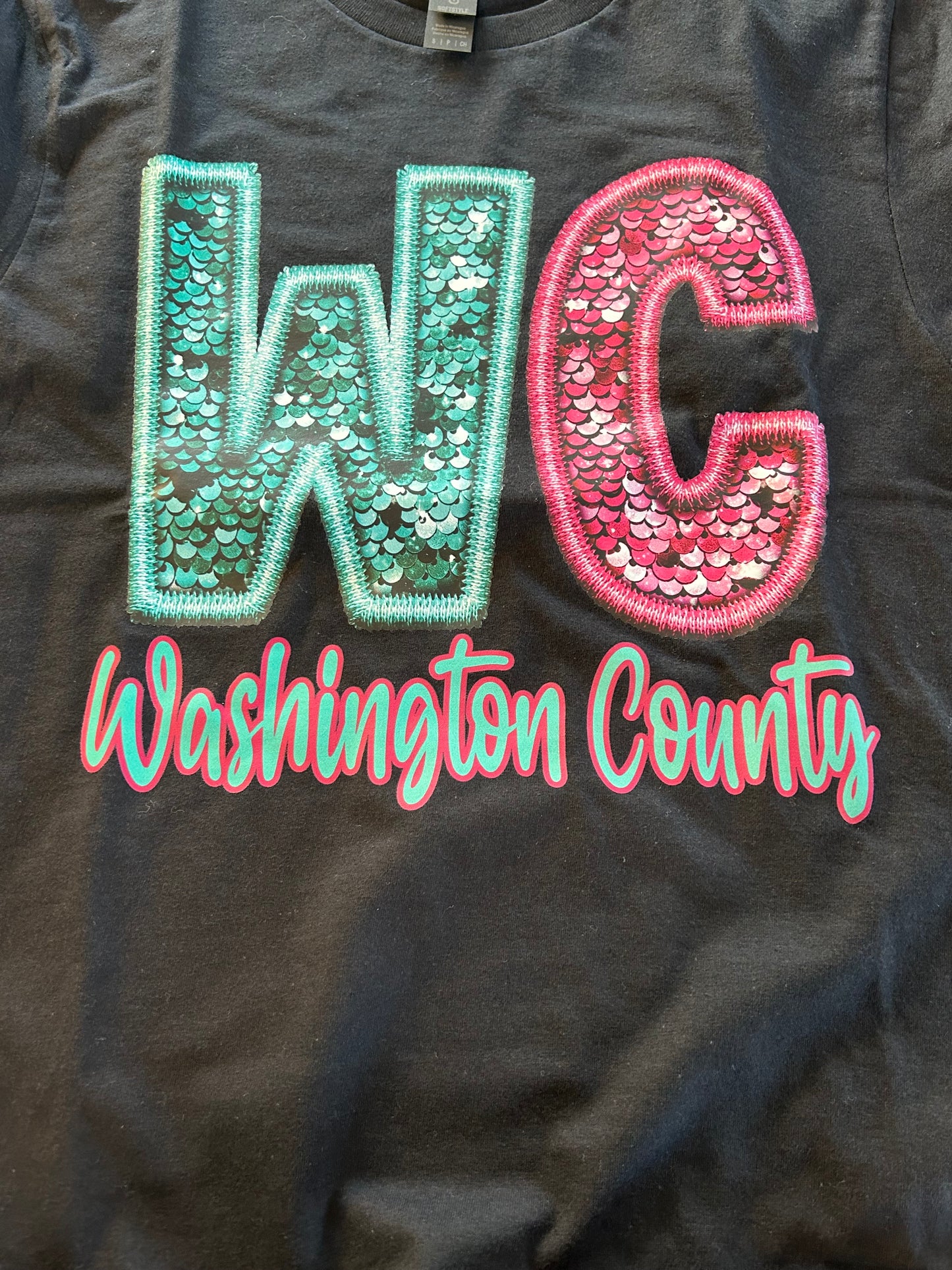 WC Sequin Short Sleeve