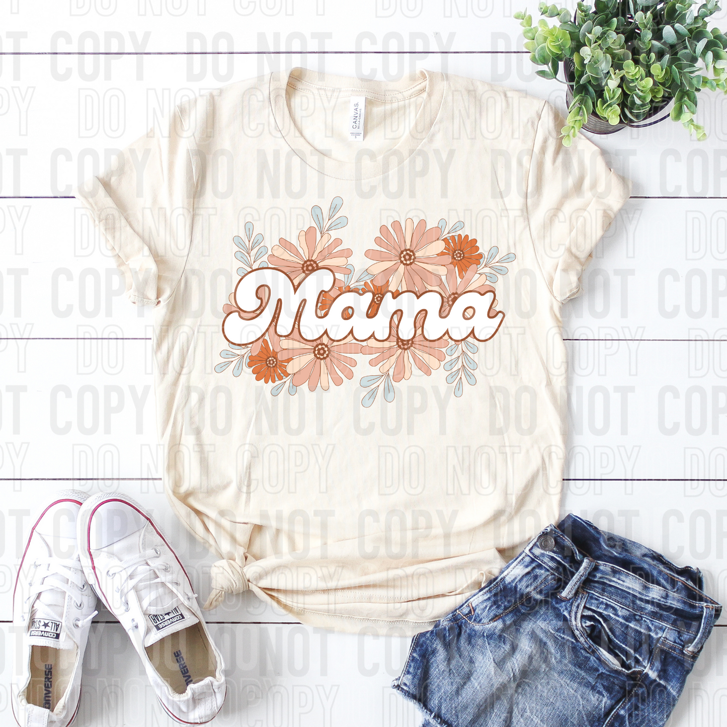 DTF TRANSFER Floral Mama