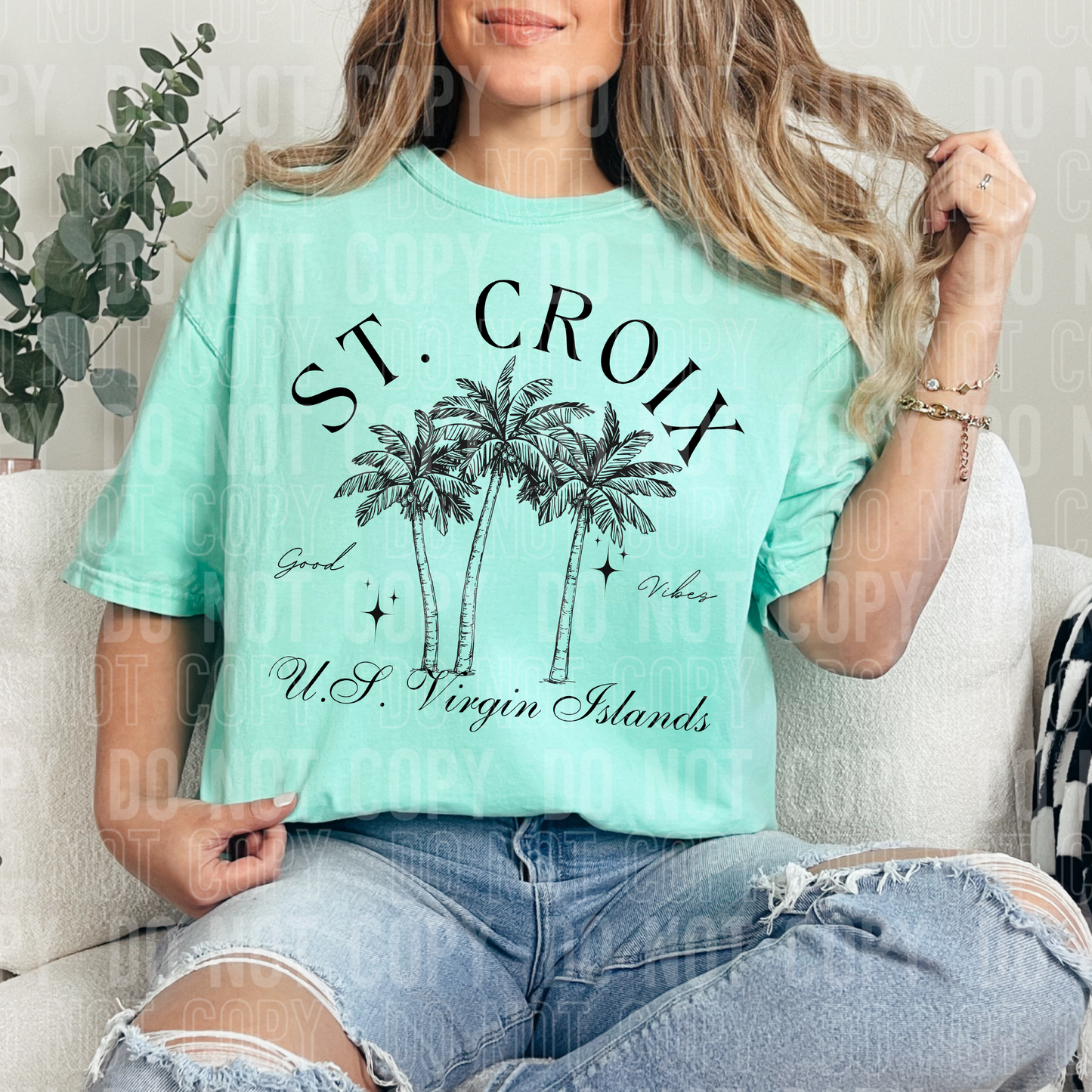 DTF TRANSFER St. Croix U.S. Virgin Islands