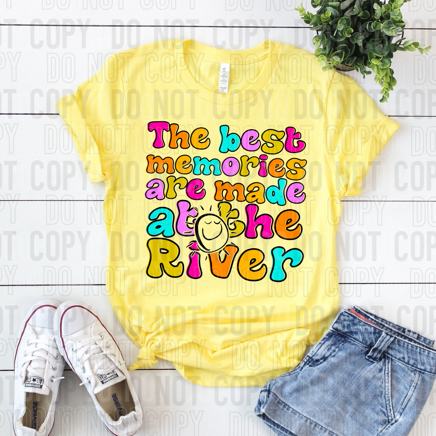 DTF TRANSFER The Best Memories River