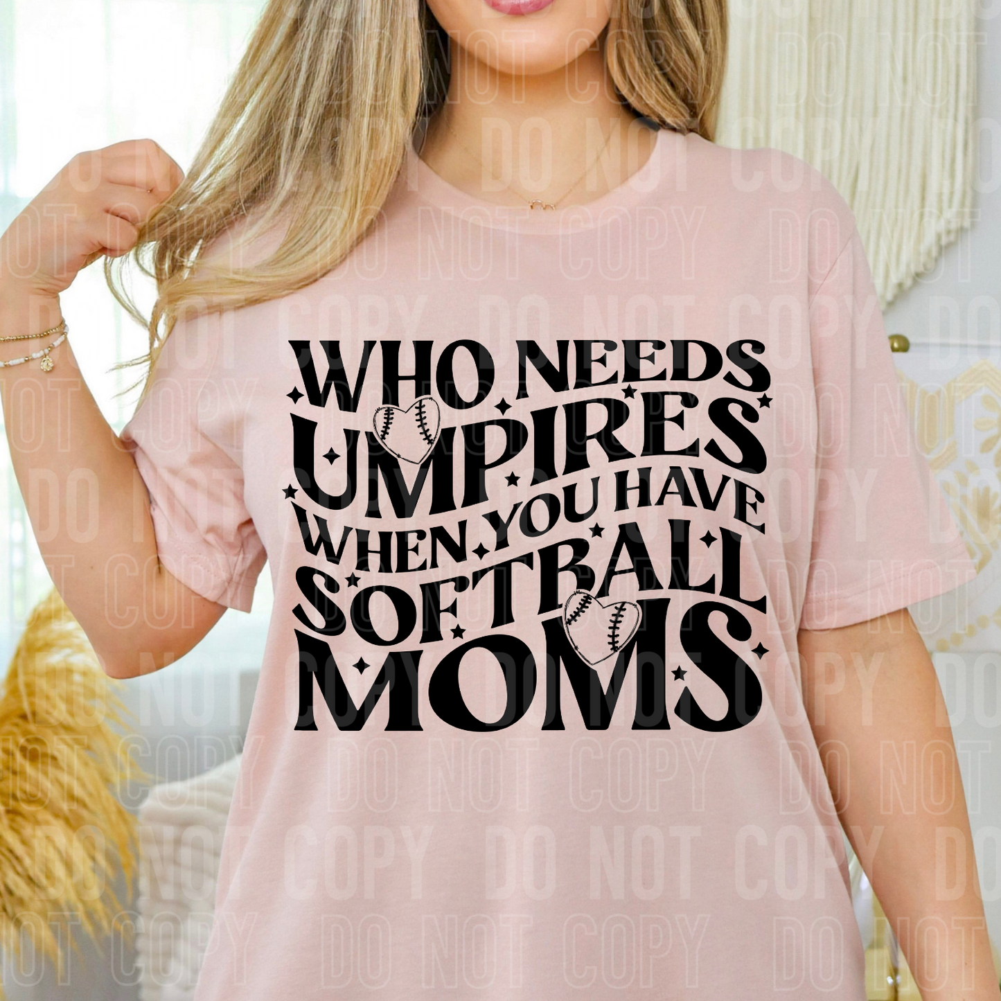 DTF TRANSFER Umpires Softball