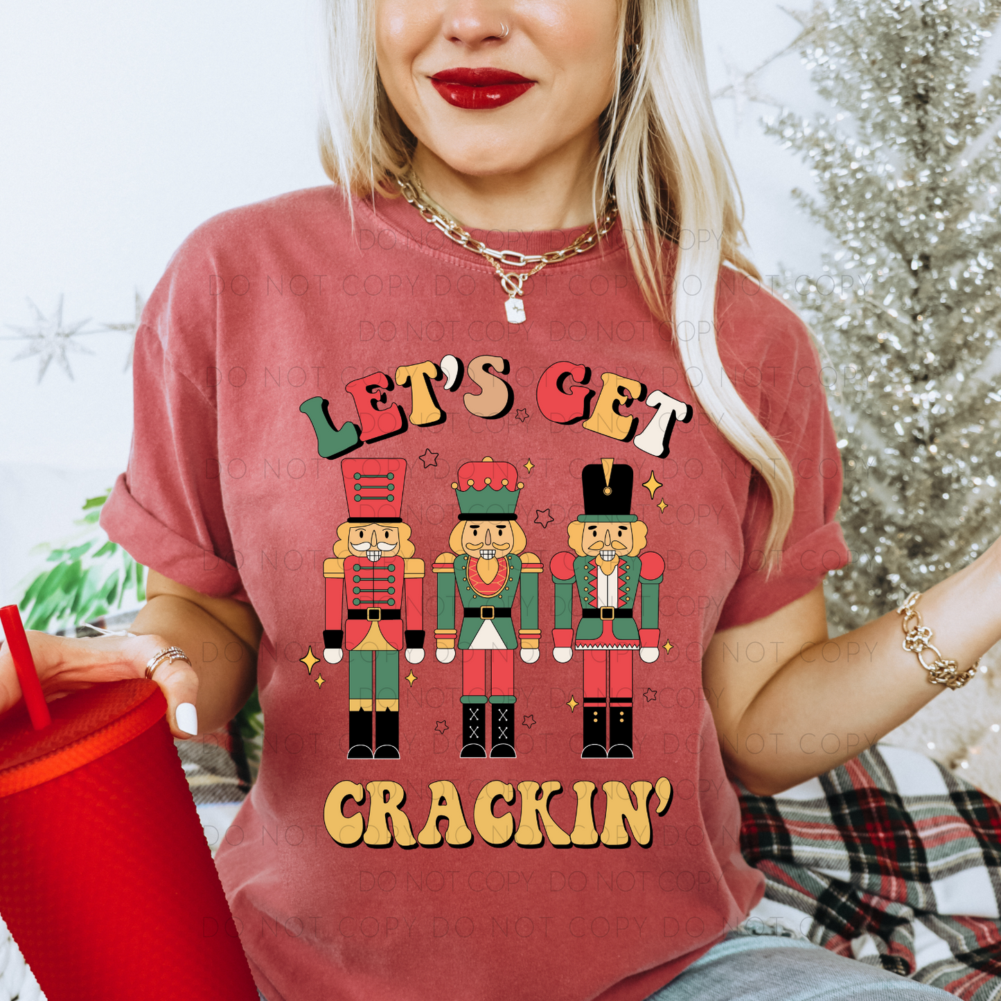 DTF TRANSFER Let's Get Crackin'