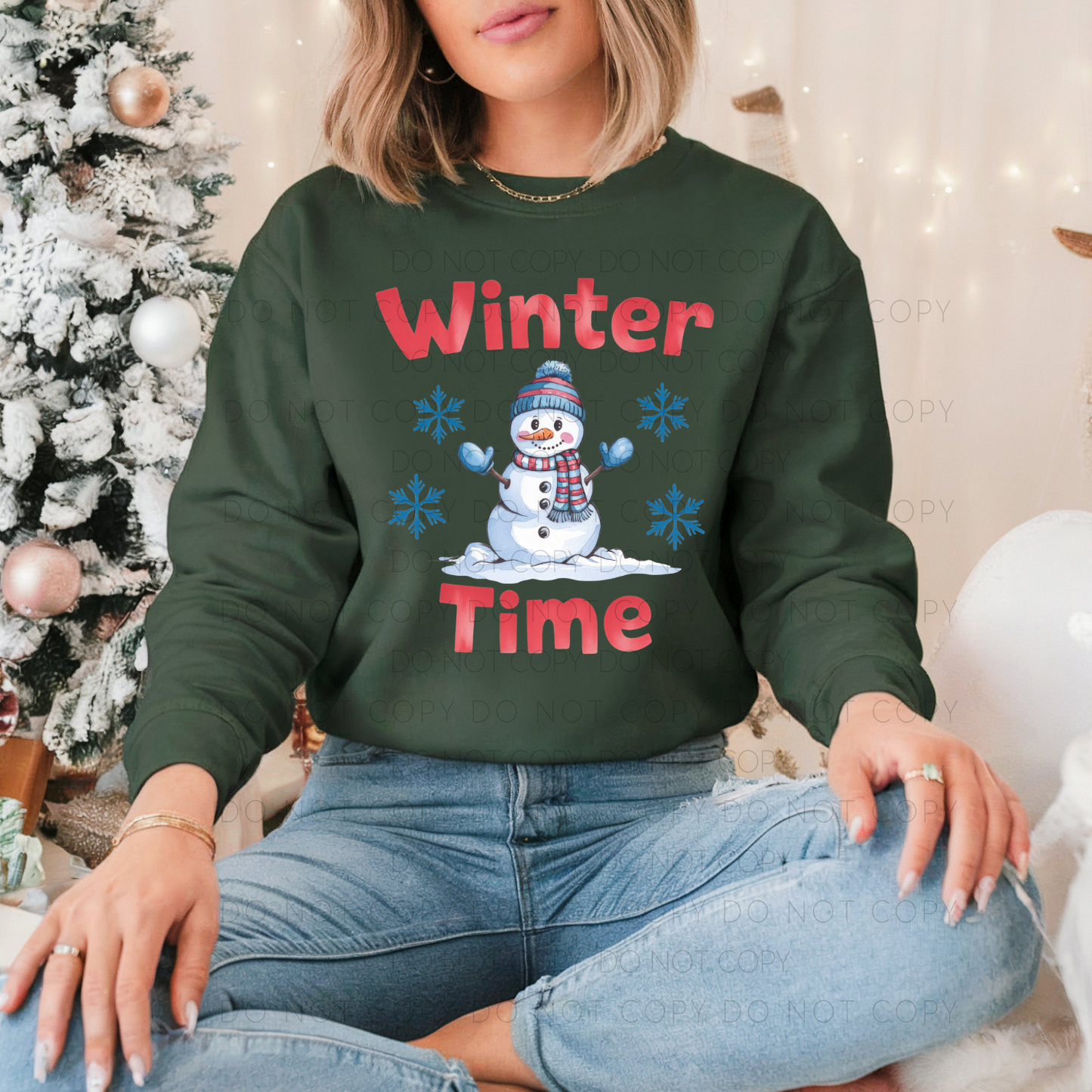 DTF TRANSFER Winter Time