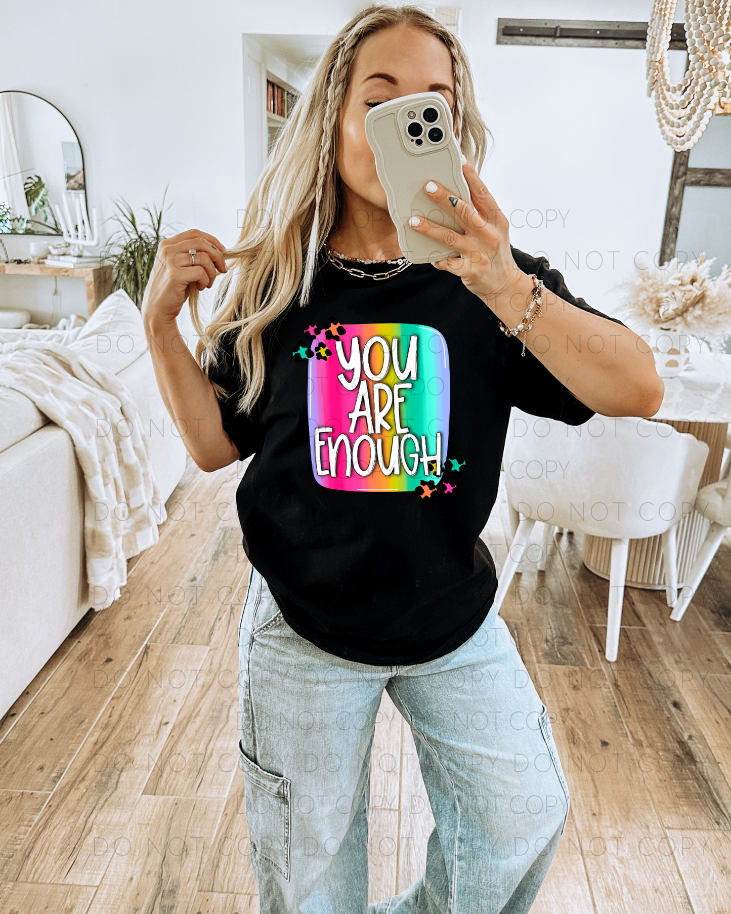 DTF TRANSFER You Are Enough