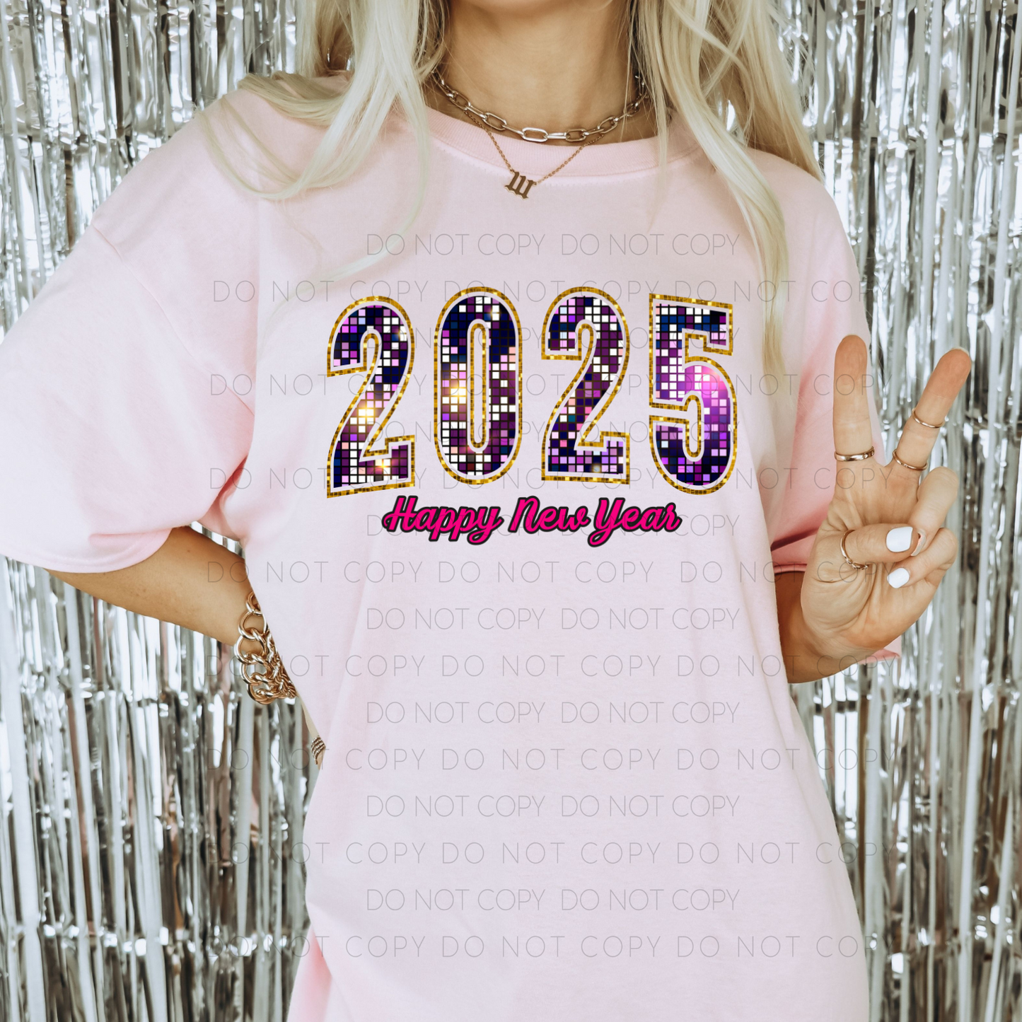 DTF TRANSFER 2025 Happy New Year