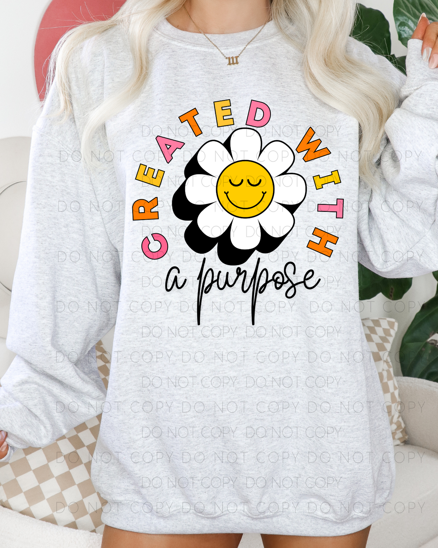 DTF TRANSFER Created With A Purpose