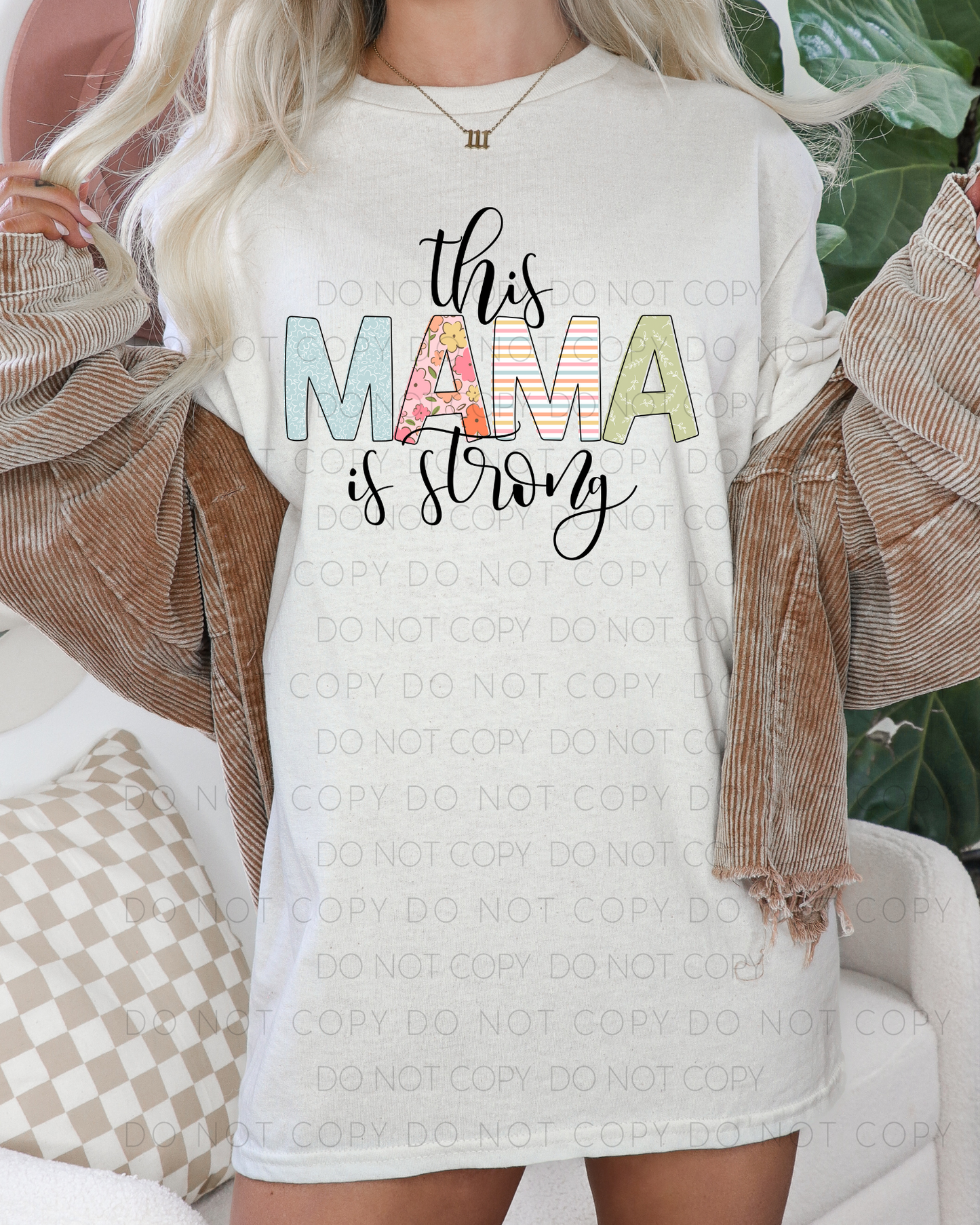 DTF TRANSFER This Mama Is Strong