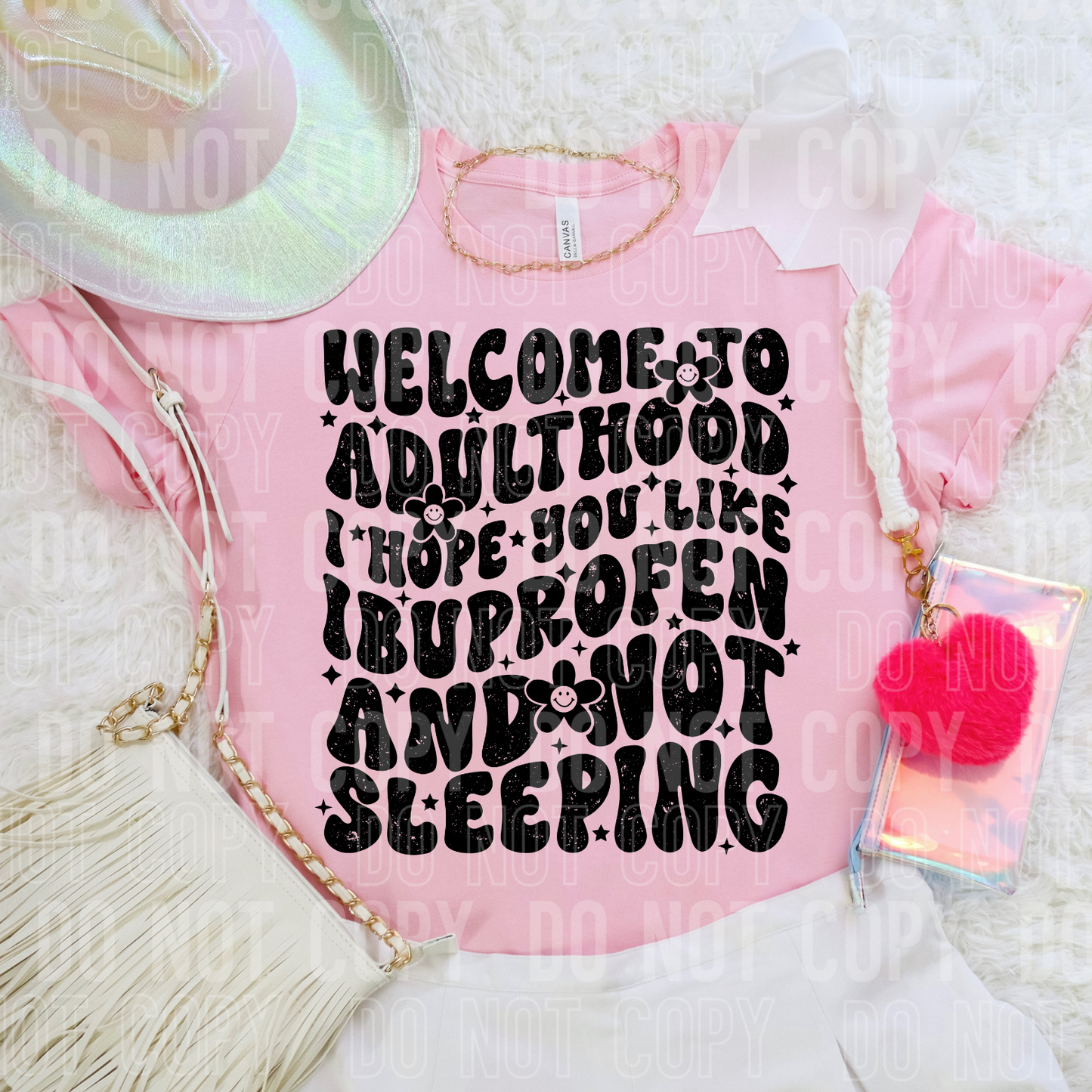 DTF TRANSFER Welcome To Adulthood