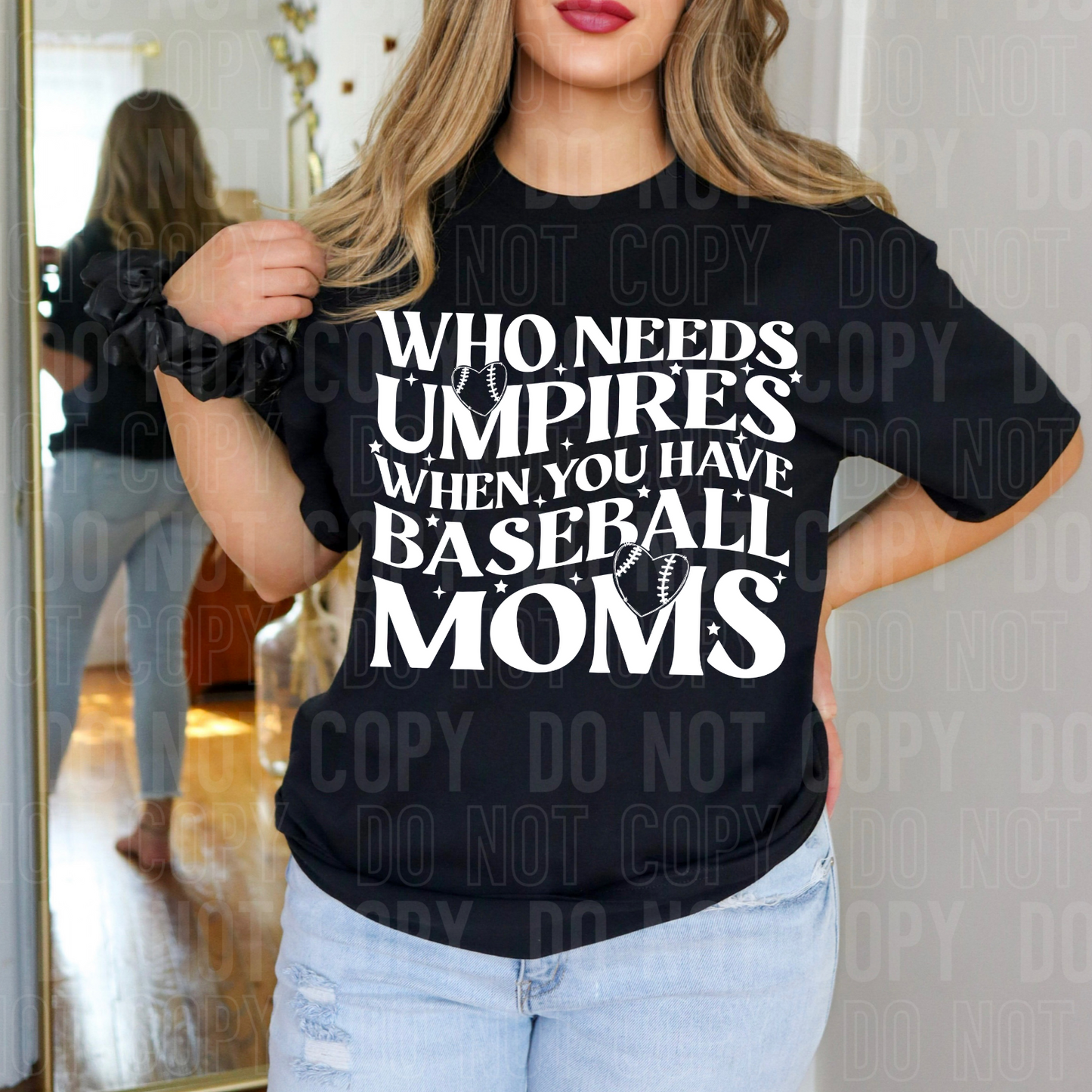 DTF TRANSFER Who Needs Umpires Baseball