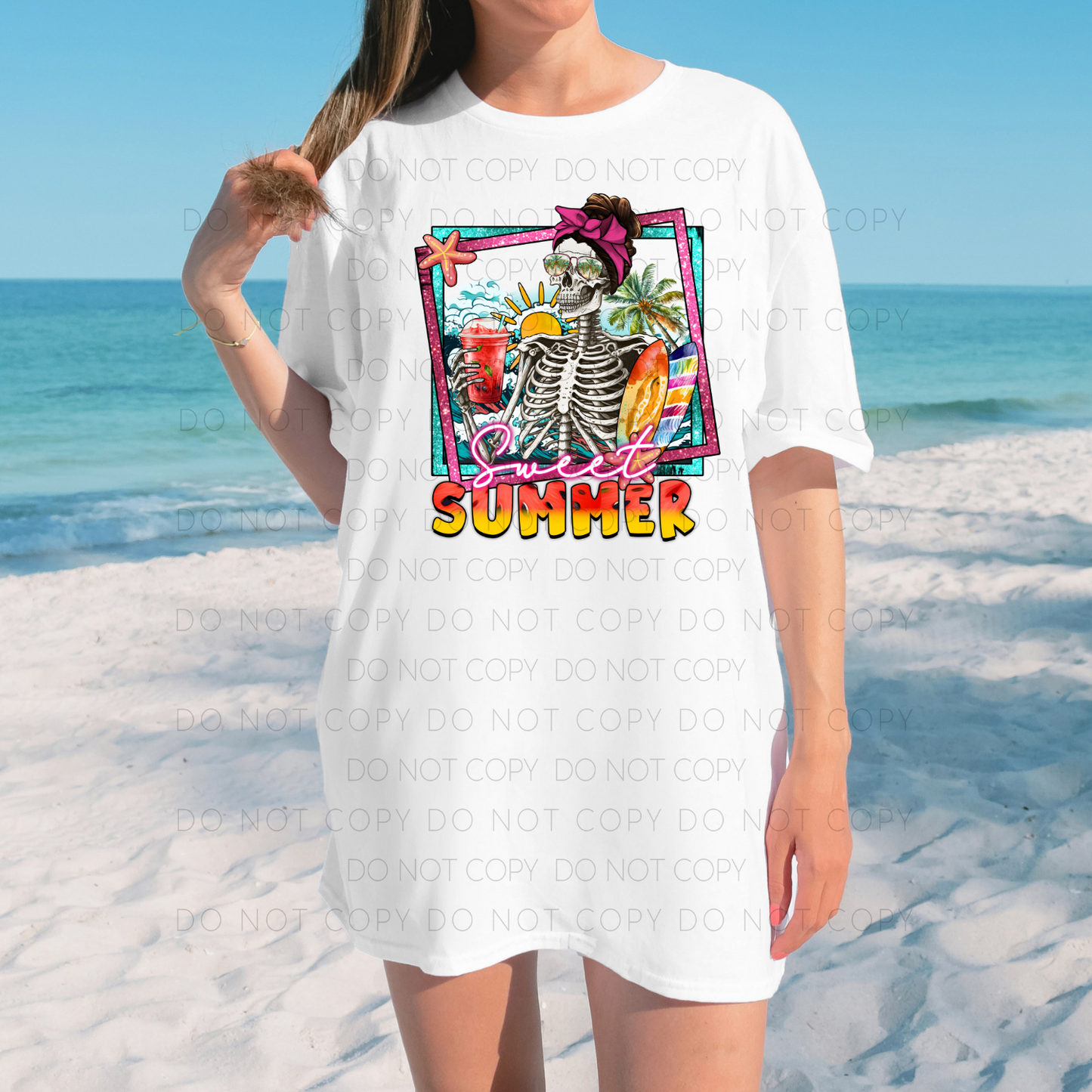 Sweet Summer White Tee