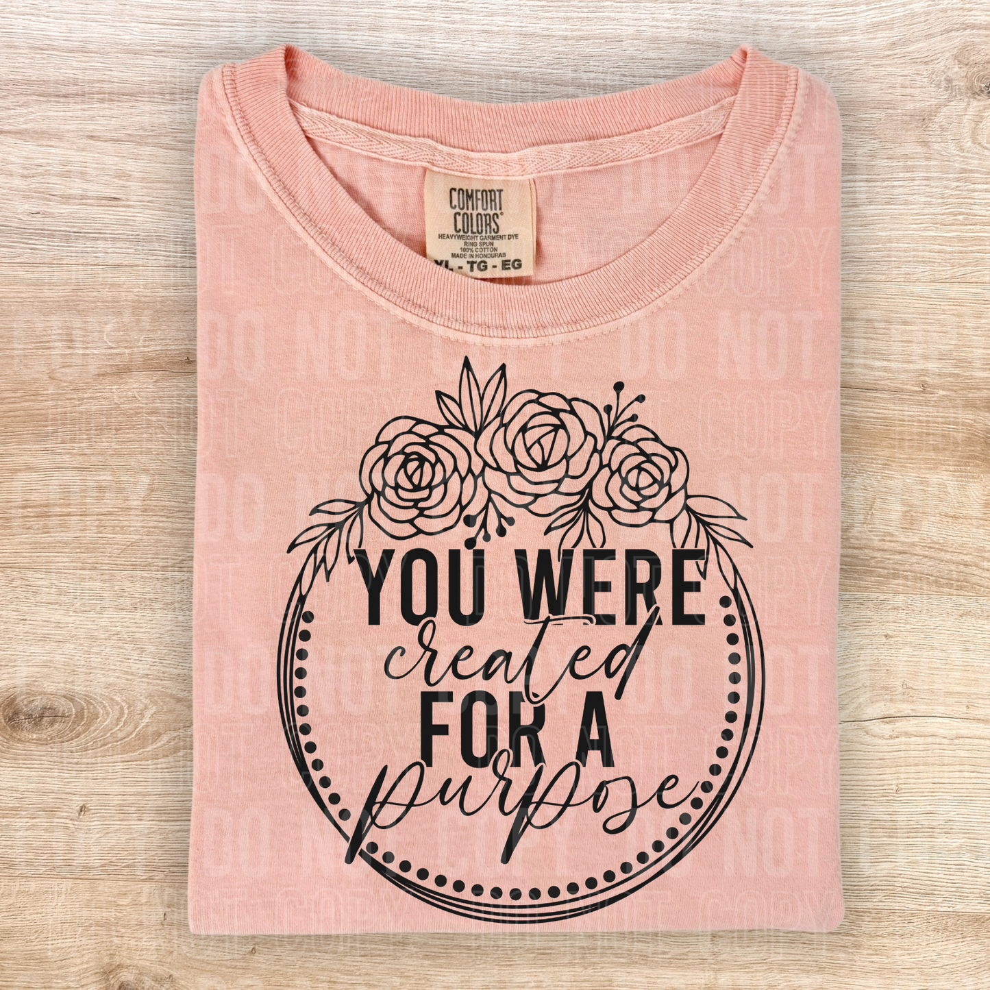 DTF TRANSFER You Were Created