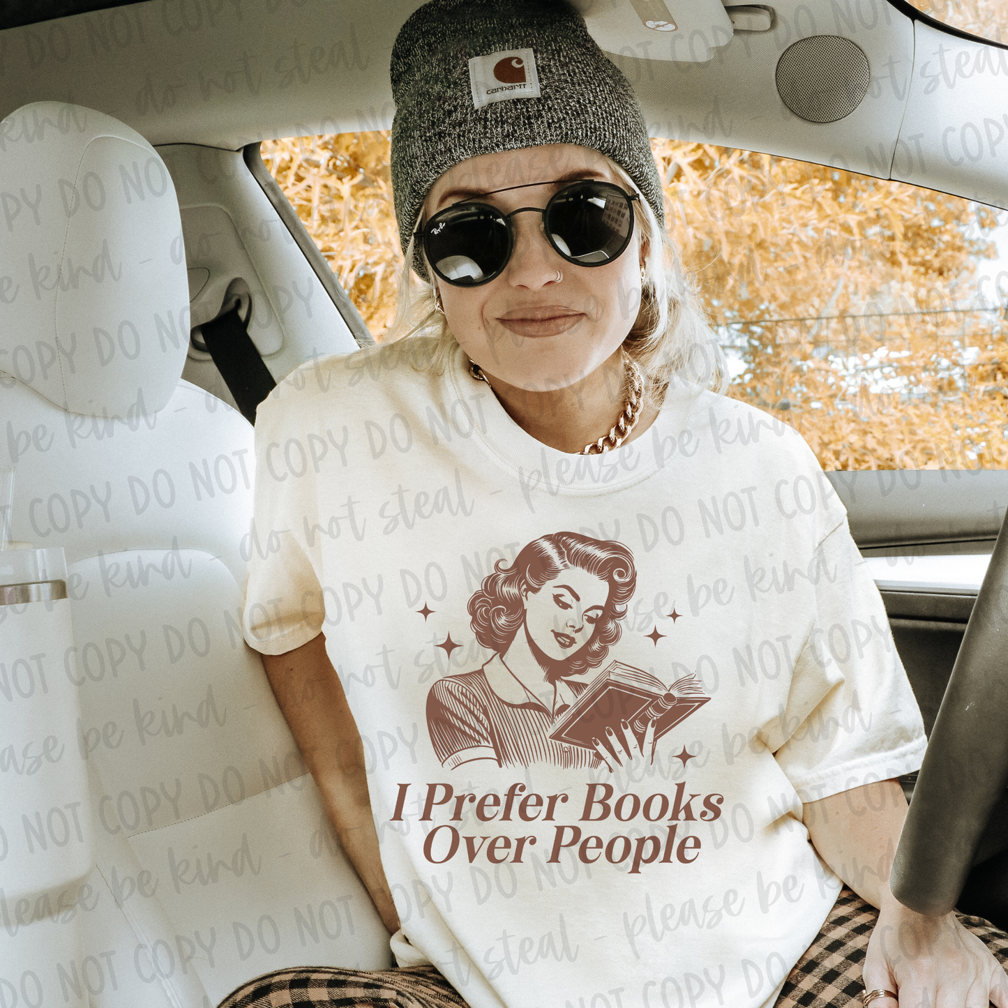 DTF TRANSFER Books Over People