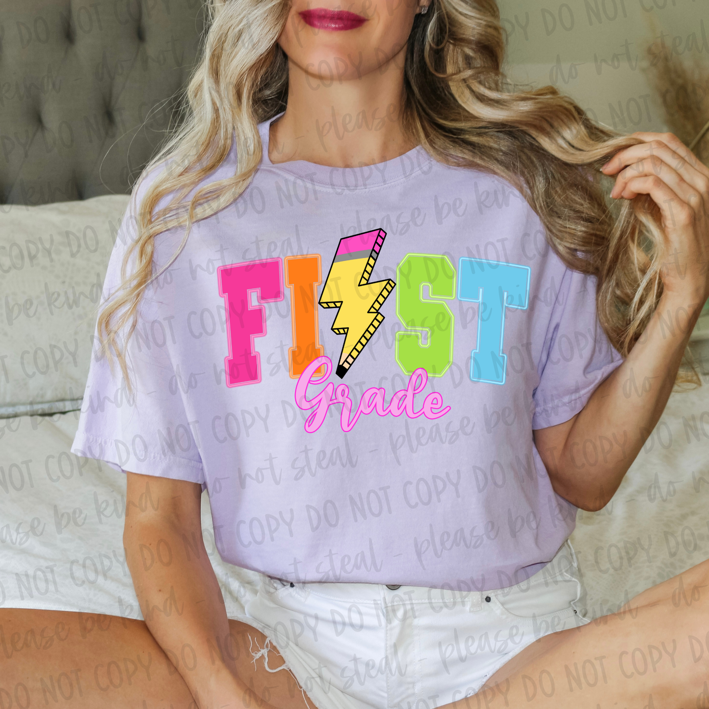 DTF TRANSFER Neon First Grade