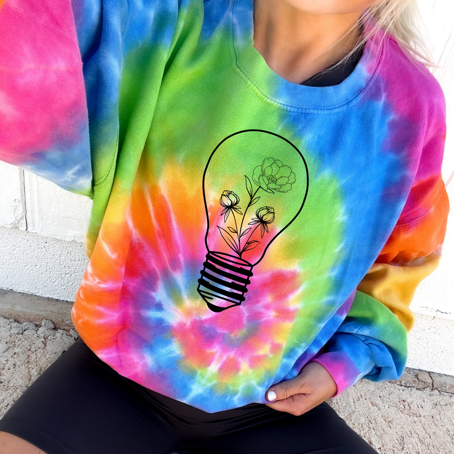 DTF TRANSFER Floral Bulb