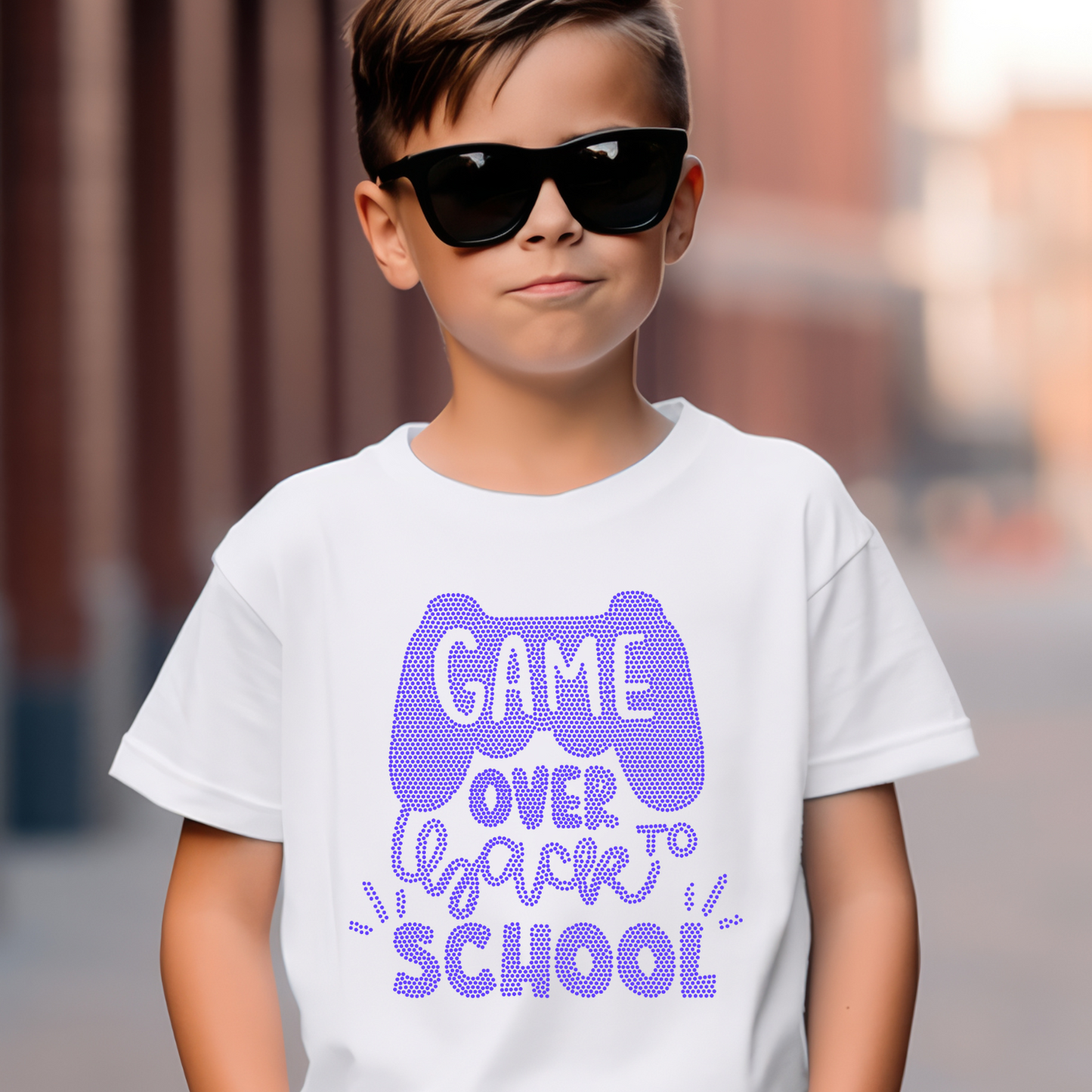 SPANGLES- Game Over Back To School - One Color - 5-7 business day turnaround time