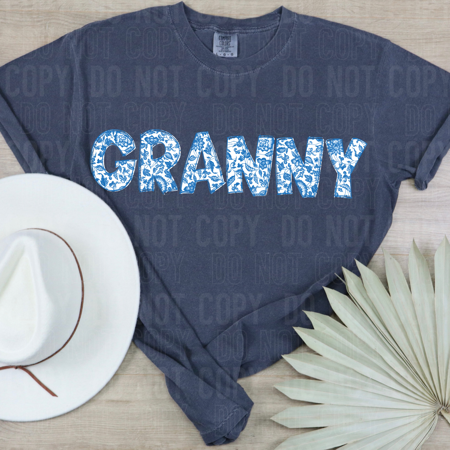 DTF TRANSFER Granny Chinoiserie