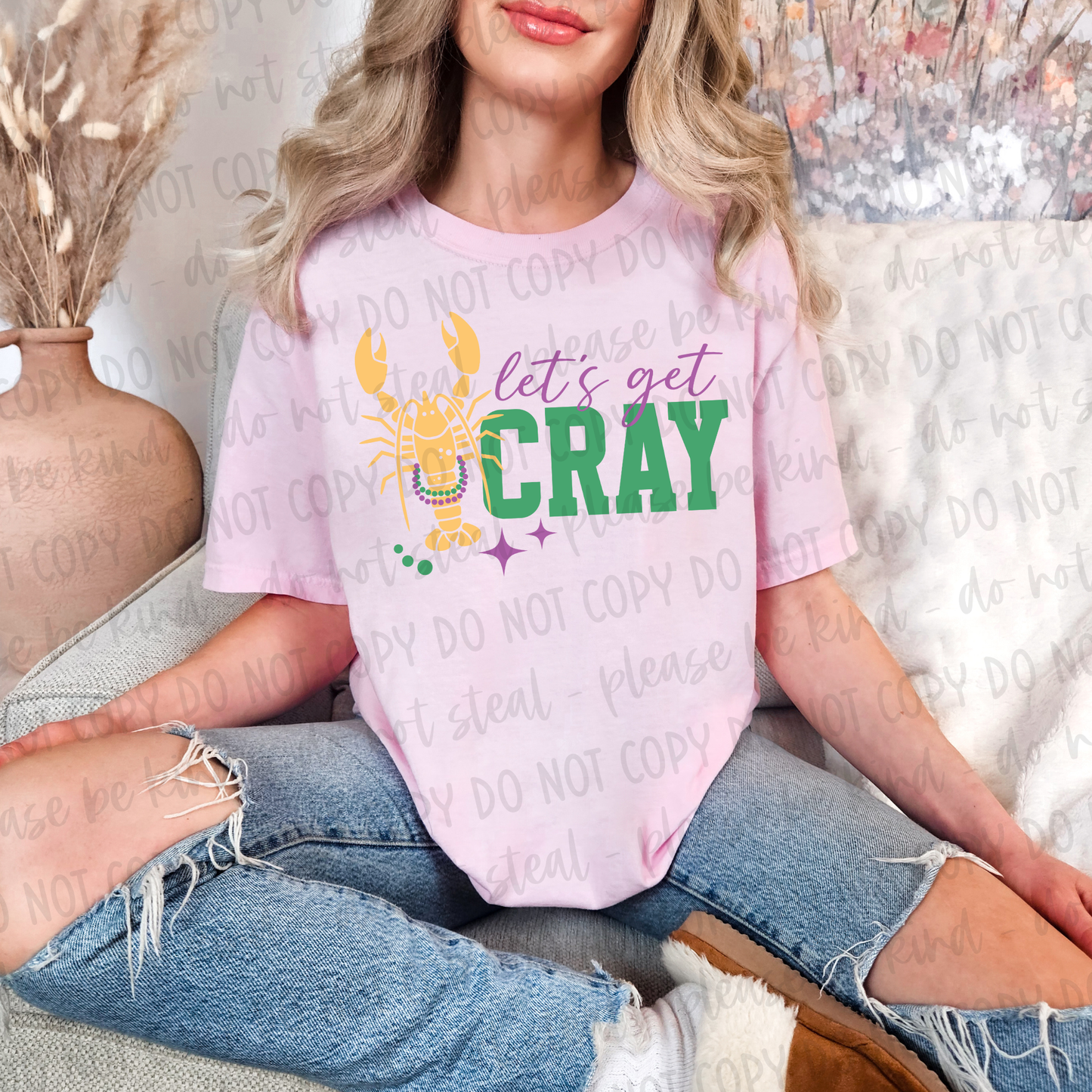 DTF TRANSFER Mardi Gras Cray