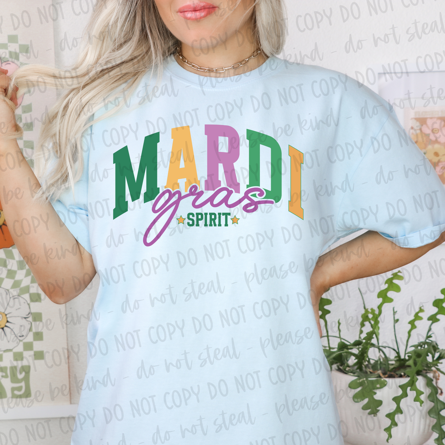 DTF TRANSFER Mardi Gras Spirit