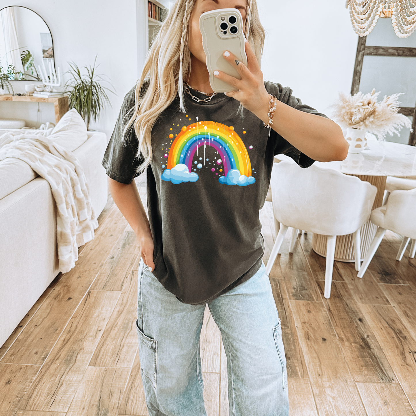 DTF TRANSFER Rainbow