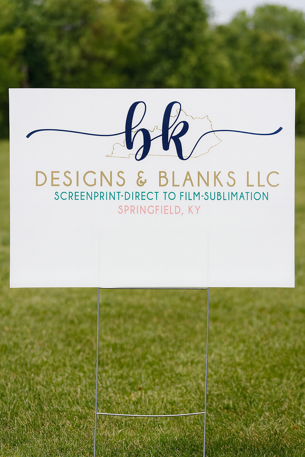 Plastic Corrugated Yard Sign 3 to 5 day TAT AFTER ARTWORK APPROVAL