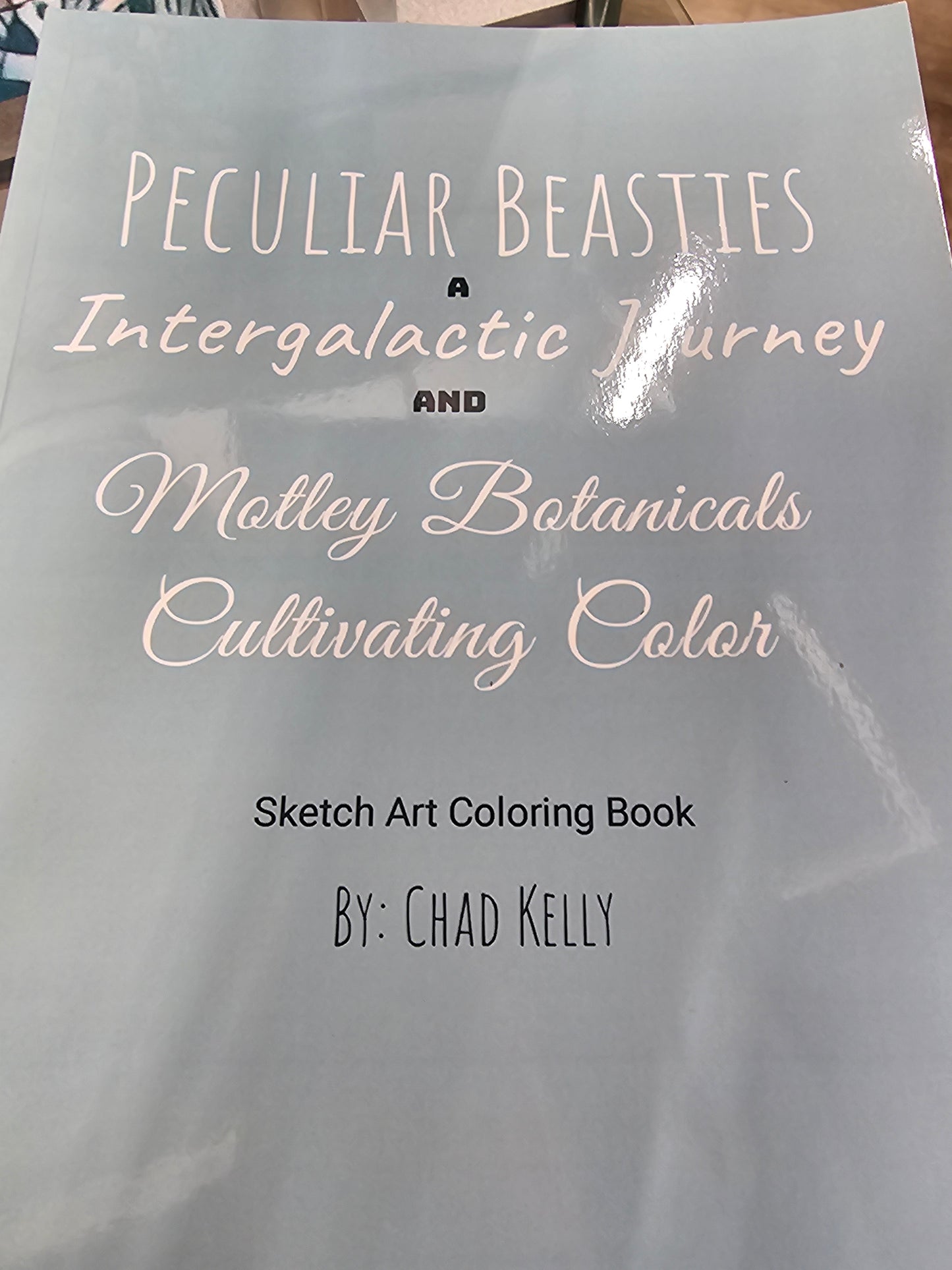 Hand drawn coloring books
